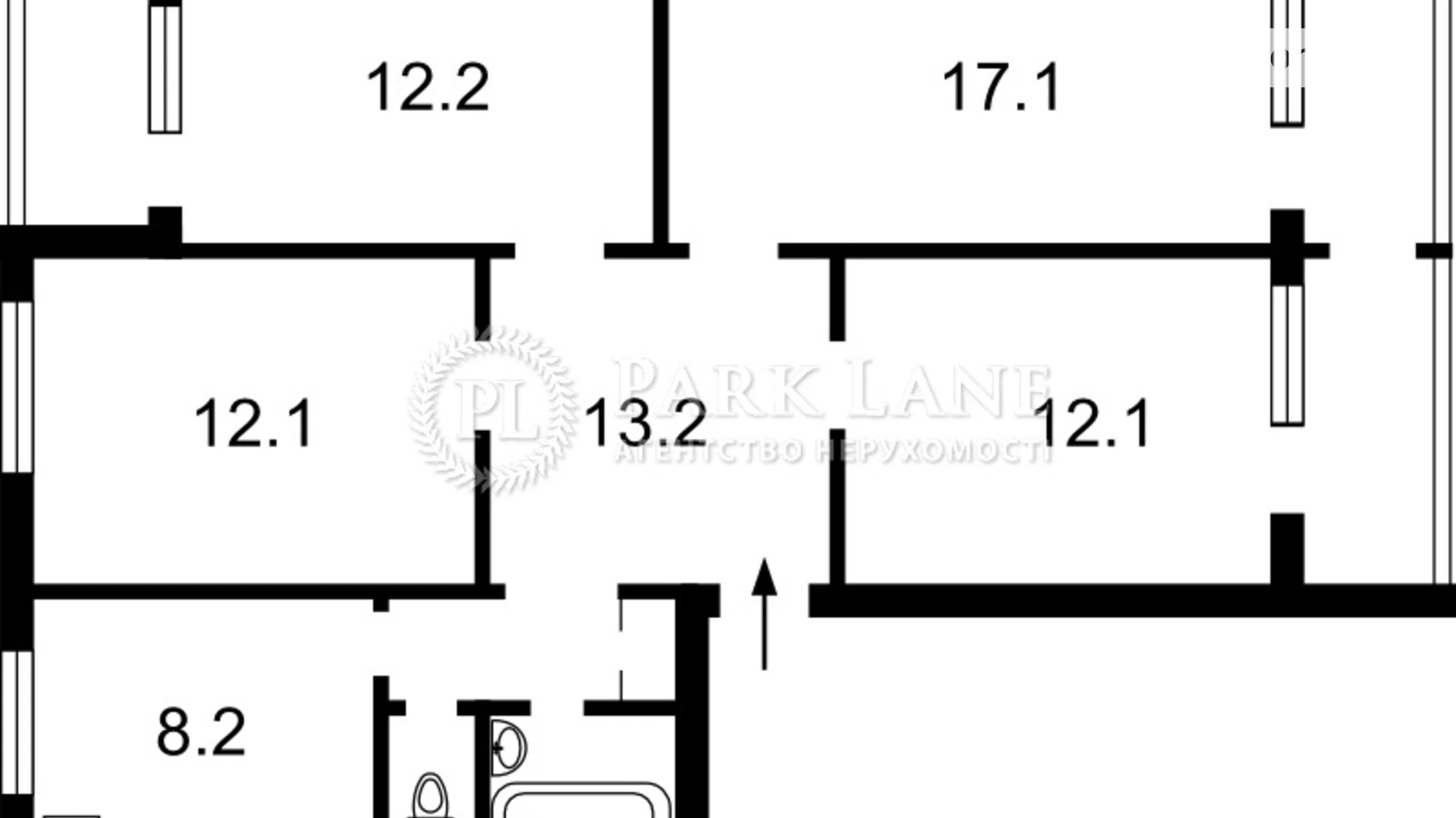 Продается 4-комнатная квартира 86 кв. м в Киеве, ул. Академика Заболотного, 94 - фото 3