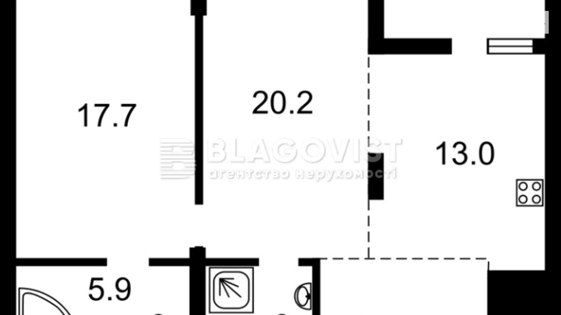Продается 4-комнатная квартира 128 кв. м в Киеве, ул. Богдановская, 7Г - фото 2