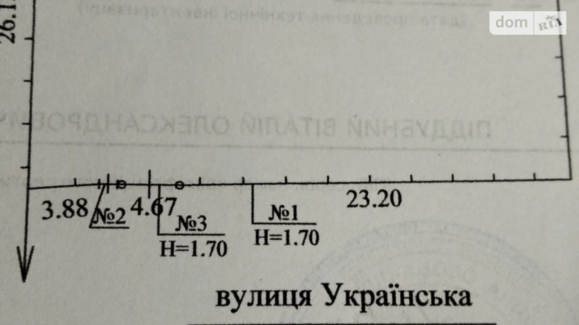 Продается одноэтажный дом 36 кв. м с садом, Українська, 29