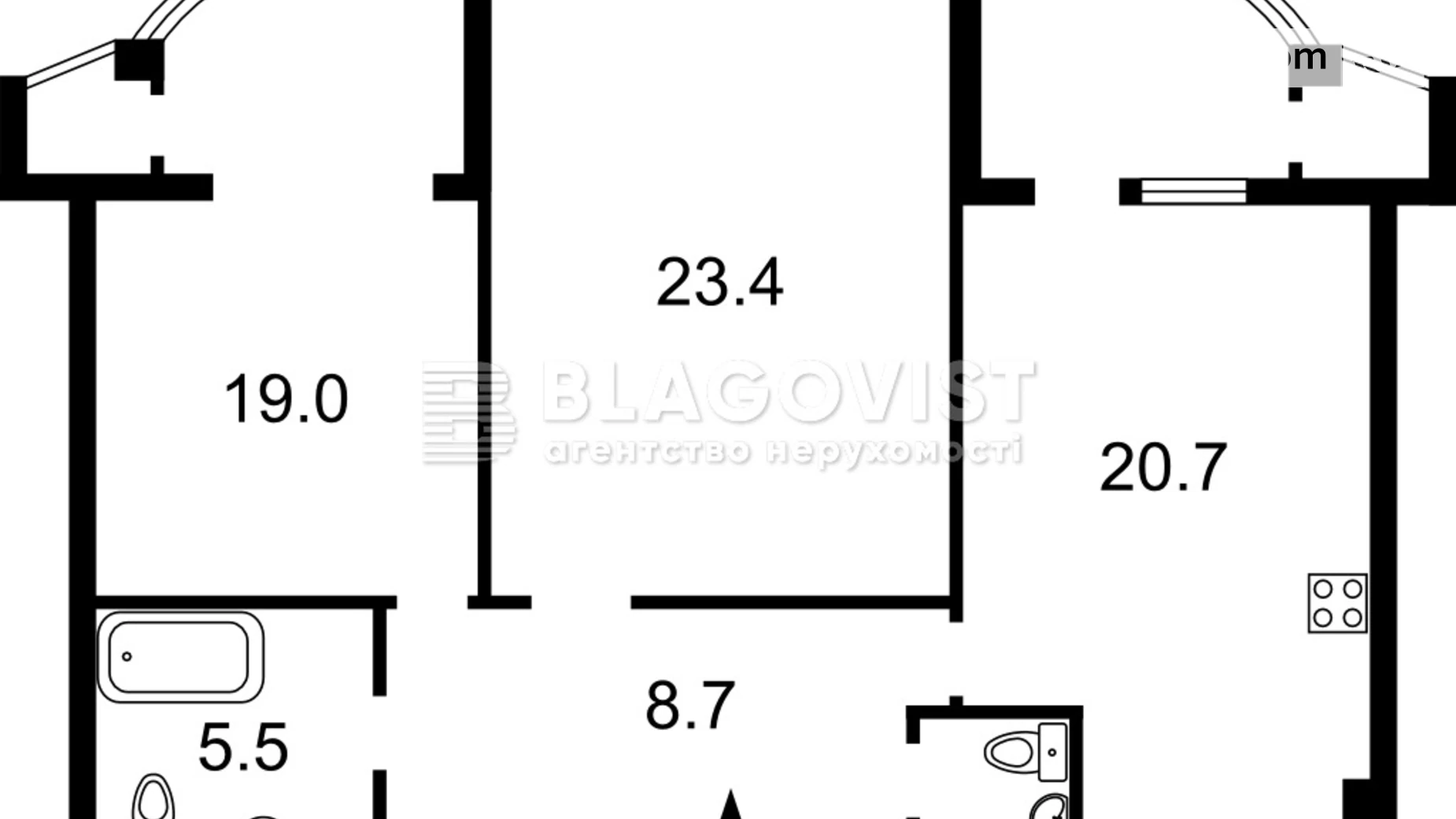 Продается 2-комнатная квартира 86 кв. м в Киеве, ул. Богдана Хмельницкого (Вигуровщина), 58А - фото 4
