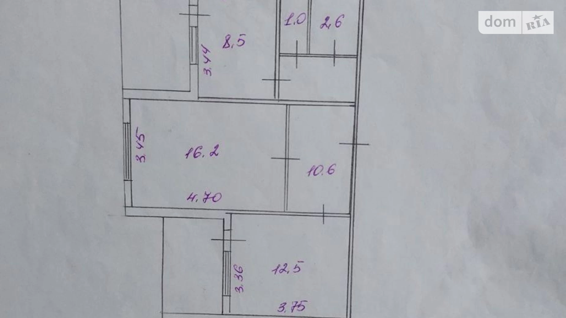 Продается 2-комнатная квартира 54 кв. м в Киеве, просп. Академика Палладина, 11