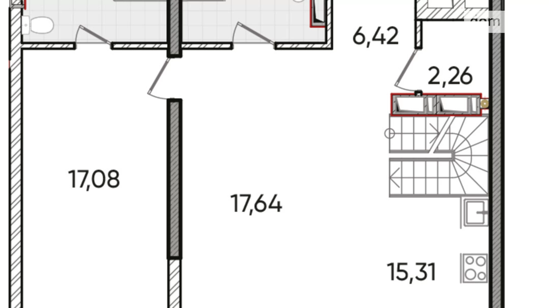 Продается 5-комнатная квартира 134.41 кв. м в Киеве, ул. Старонаводницкая, 42-44 - фото 2