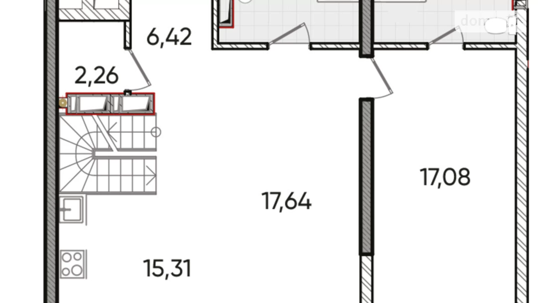 Продается 5-комнатная квартира 134.41 кв. м в Киеве, ул. Старонаводницкая, 42-44