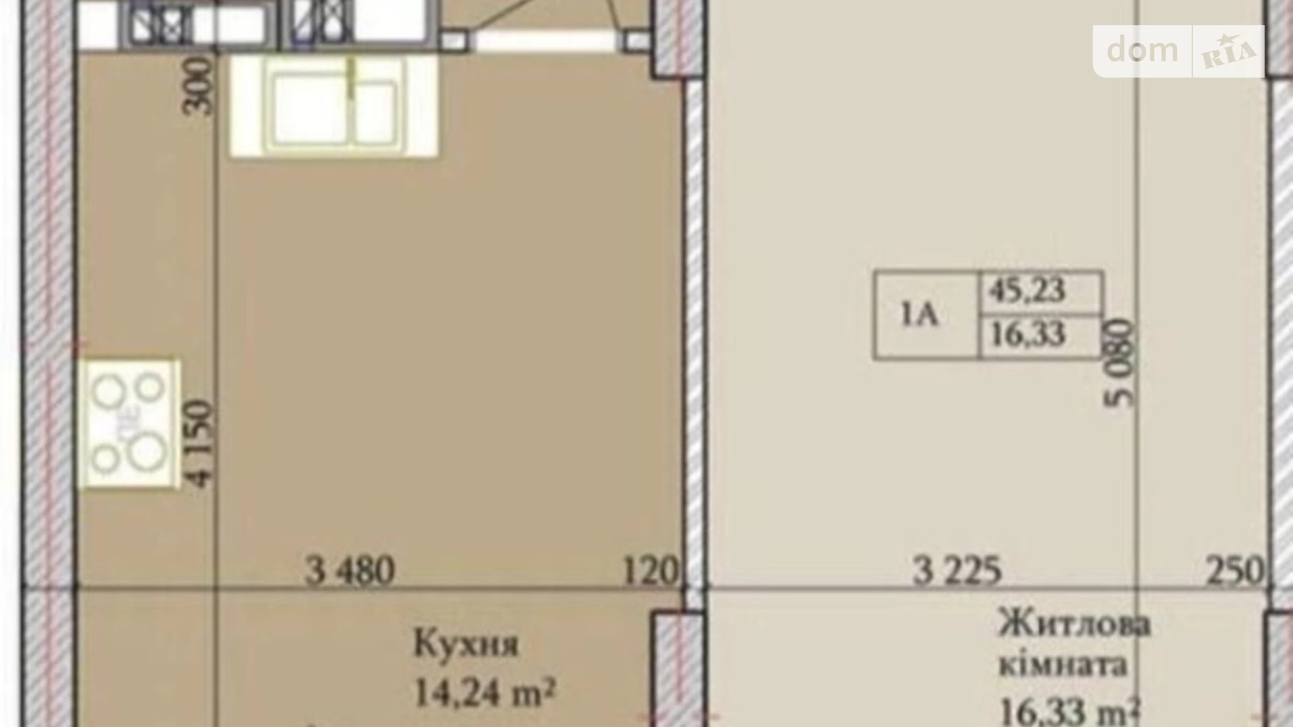 Продается 1-комнатная квартира 46 кв. м в Киеве, ул. Загоровская(Багговутовская), 17-21