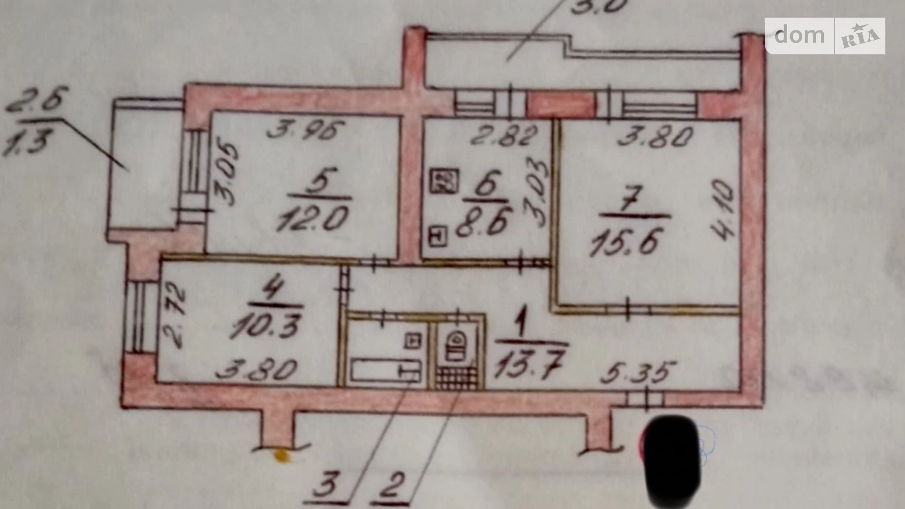 Продається 3-кімнатна квартира 67 кв. м у Миколаєві, вул. Садова (Центр)