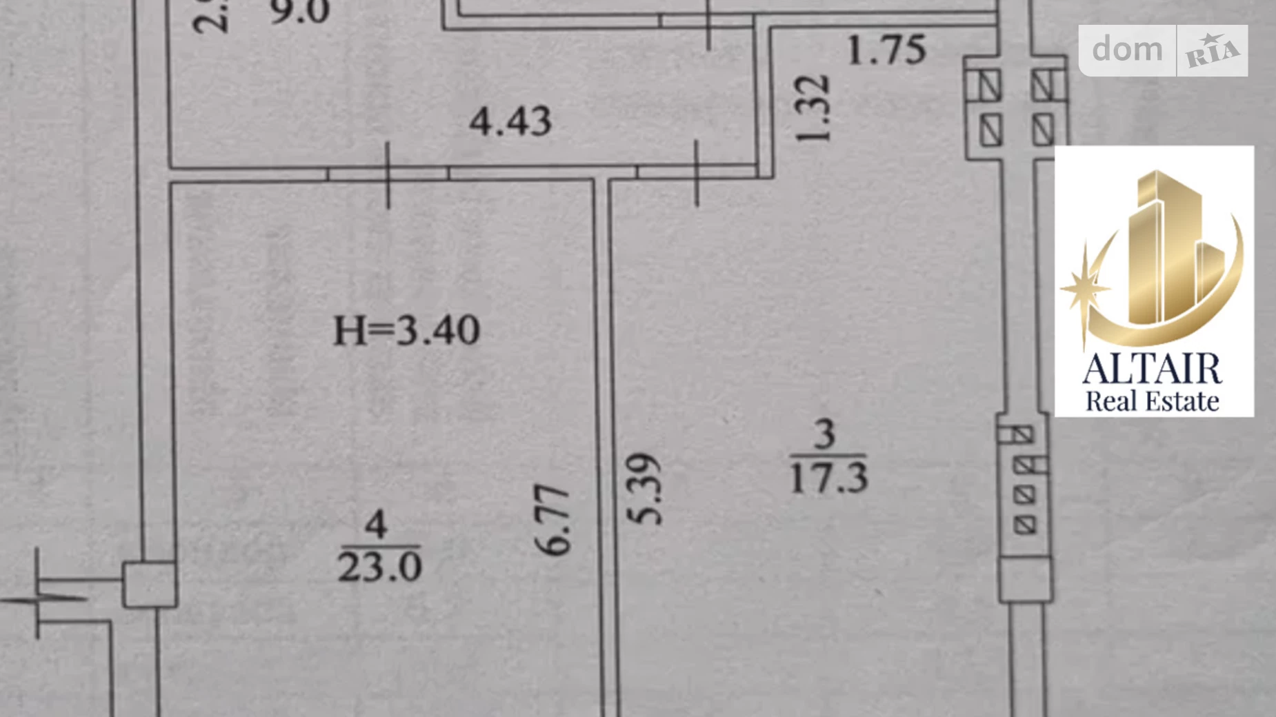 Продается 1-комнатная квартира 56.7 кв. м в Харькове, ул. Профессорская