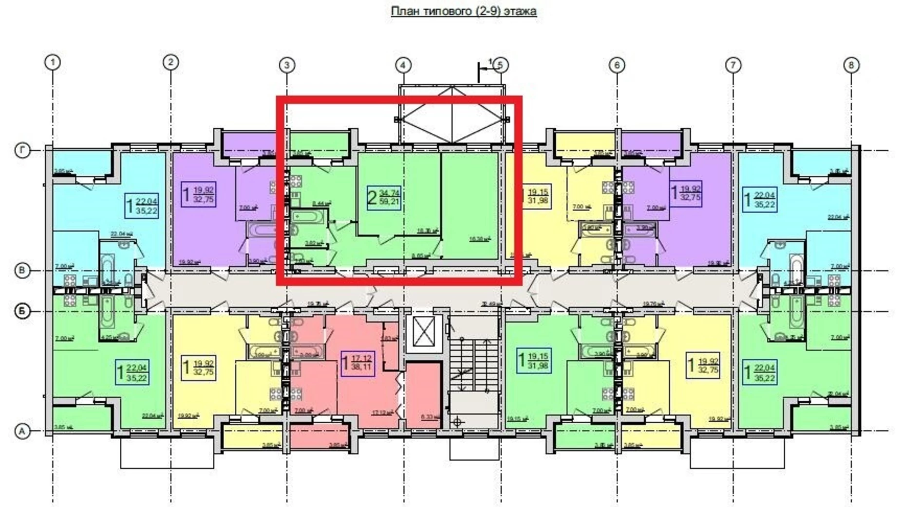 Продается 2-комнатная квартира 60 кв. м в Харькове, ул. Академика Барабашова, 10