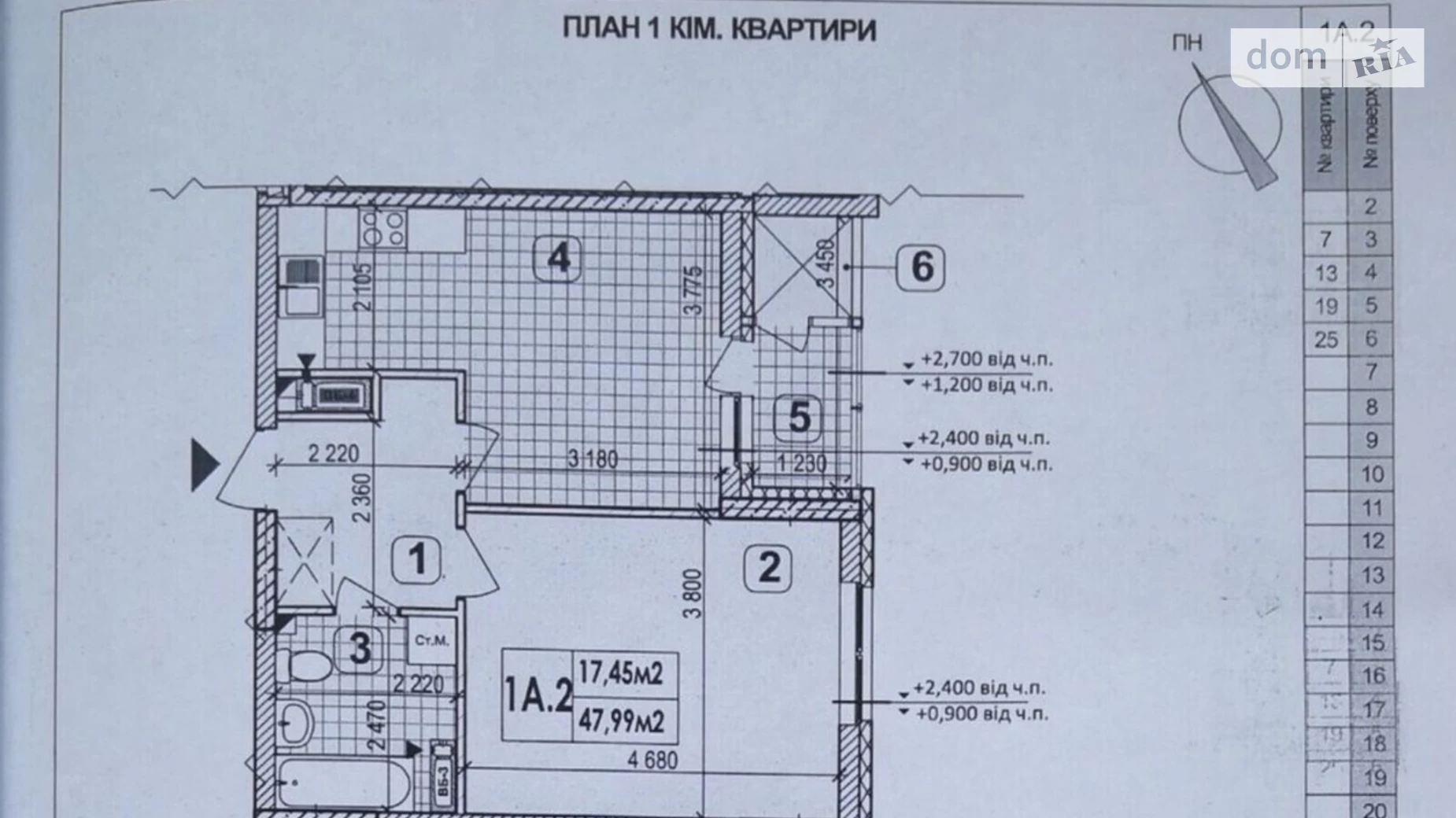 Продается 1-комнатная квартира 48 кв. м в Киеве, ул. Ивана Выговского(Маршала Гречко), 10