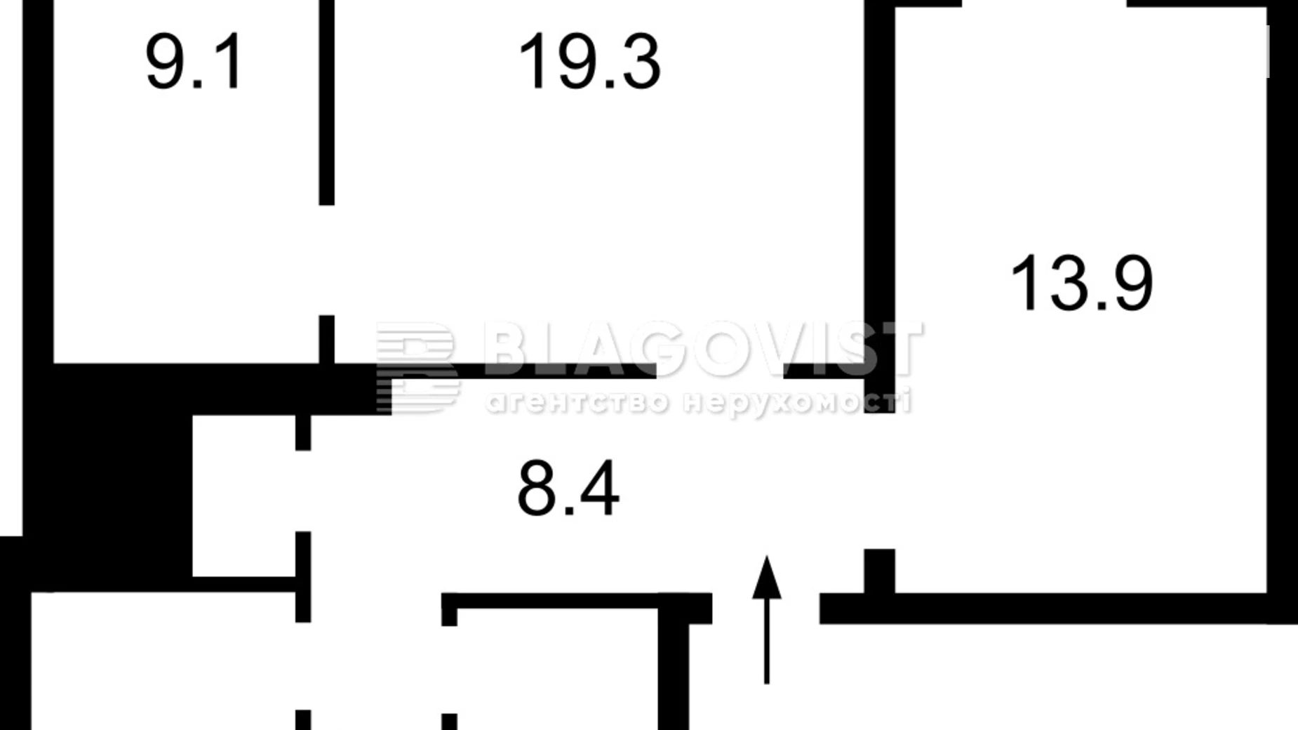 Продается 2-комнатная квартира 69 кв. м в Киеве, ул. Пирогова, 2