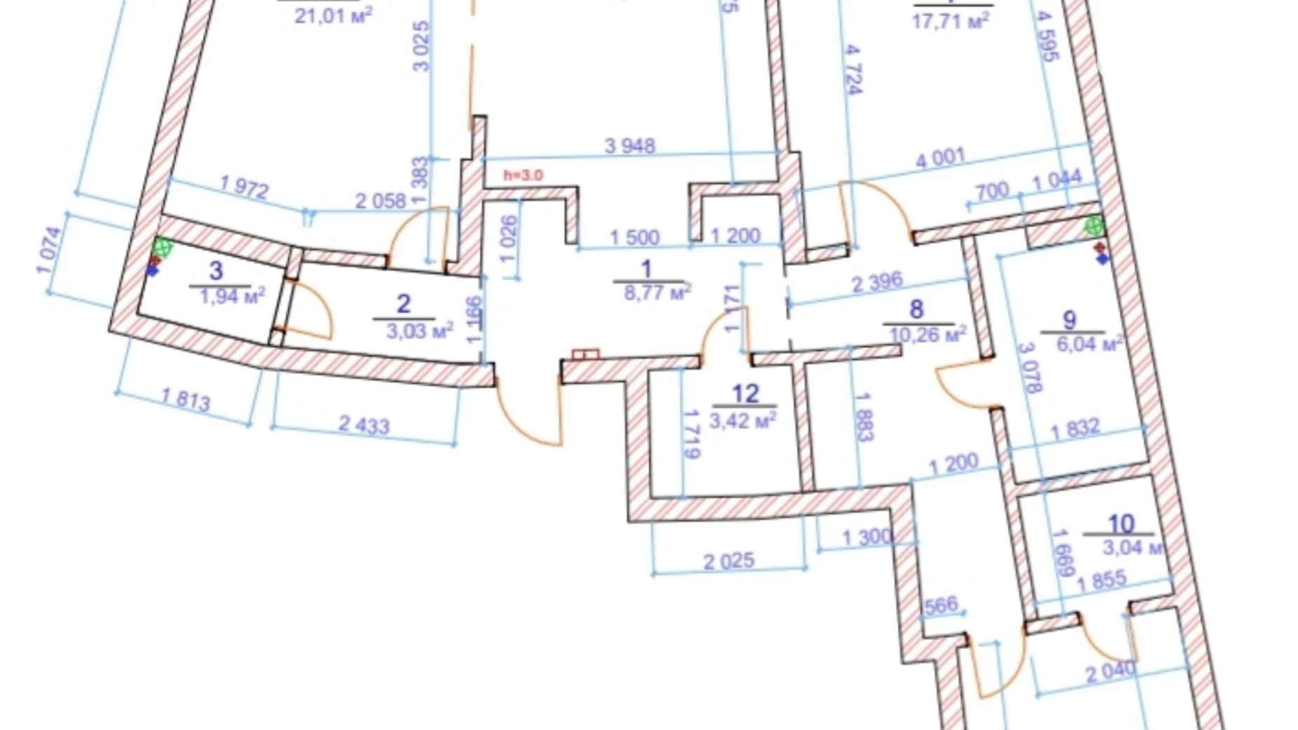 Продается 3-комнатная квартира 118 кв. м в Киеве, ул. Василия Тютюнника, 28А