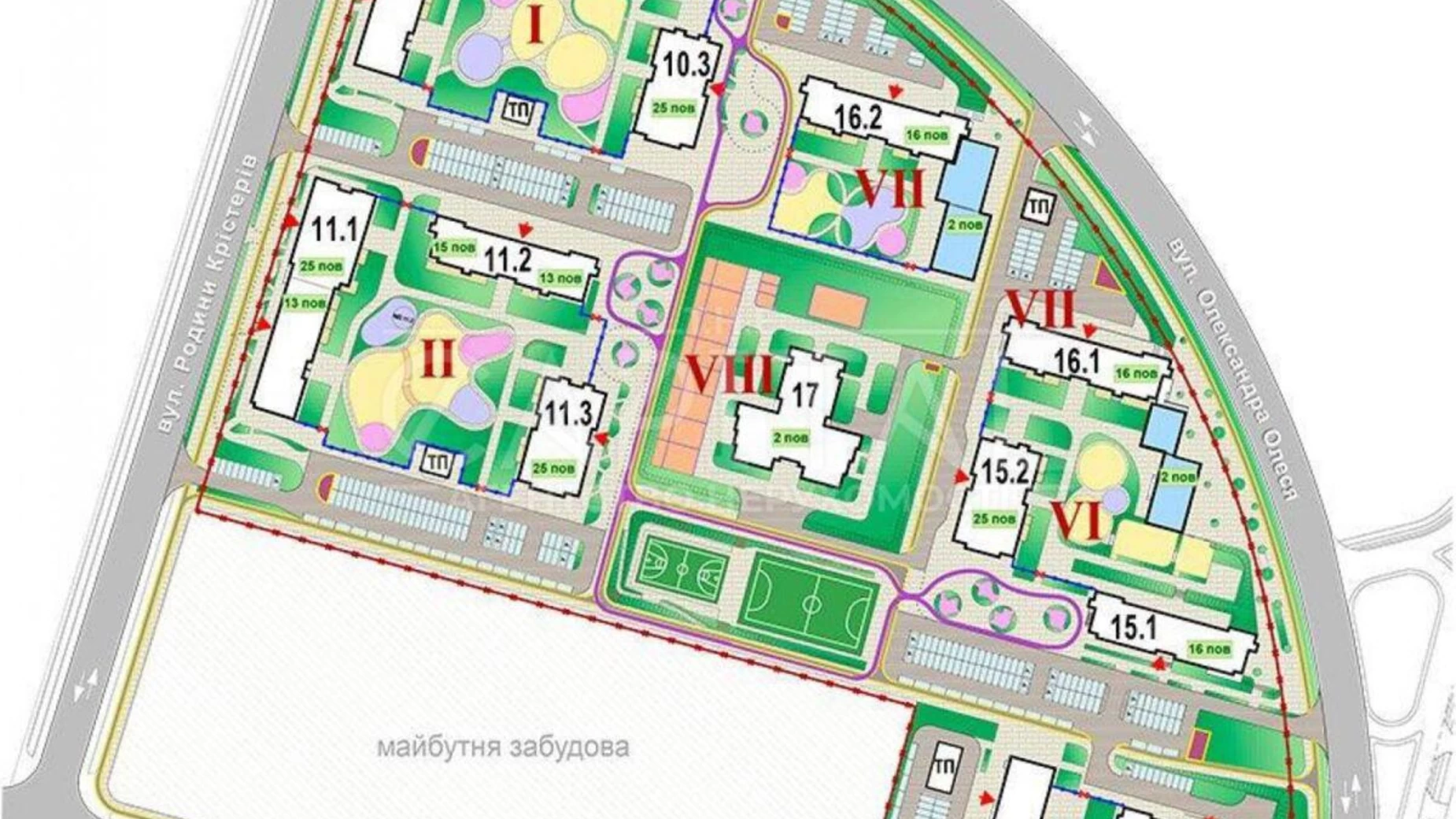 Продается 1-комнатная квартира 43 кв. м в Киеве, просп. Правды