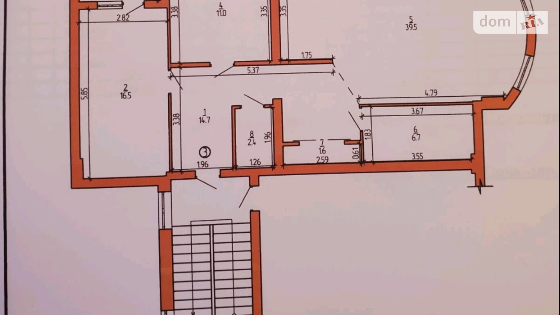 Продається приміщення вільного призначення 92 кв. м в 4-поверховій будівлі, цена: 75000 $ - фото 5