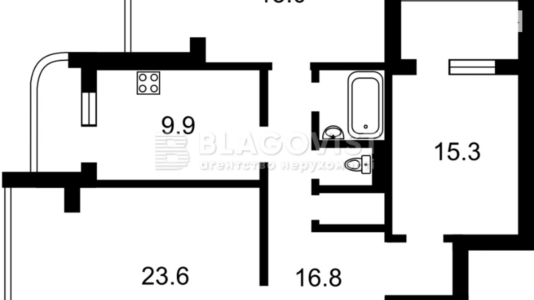 Продается 3-комнатная квартира 104 кв. м в Киеве, ул. Старонаводницкая, 6А