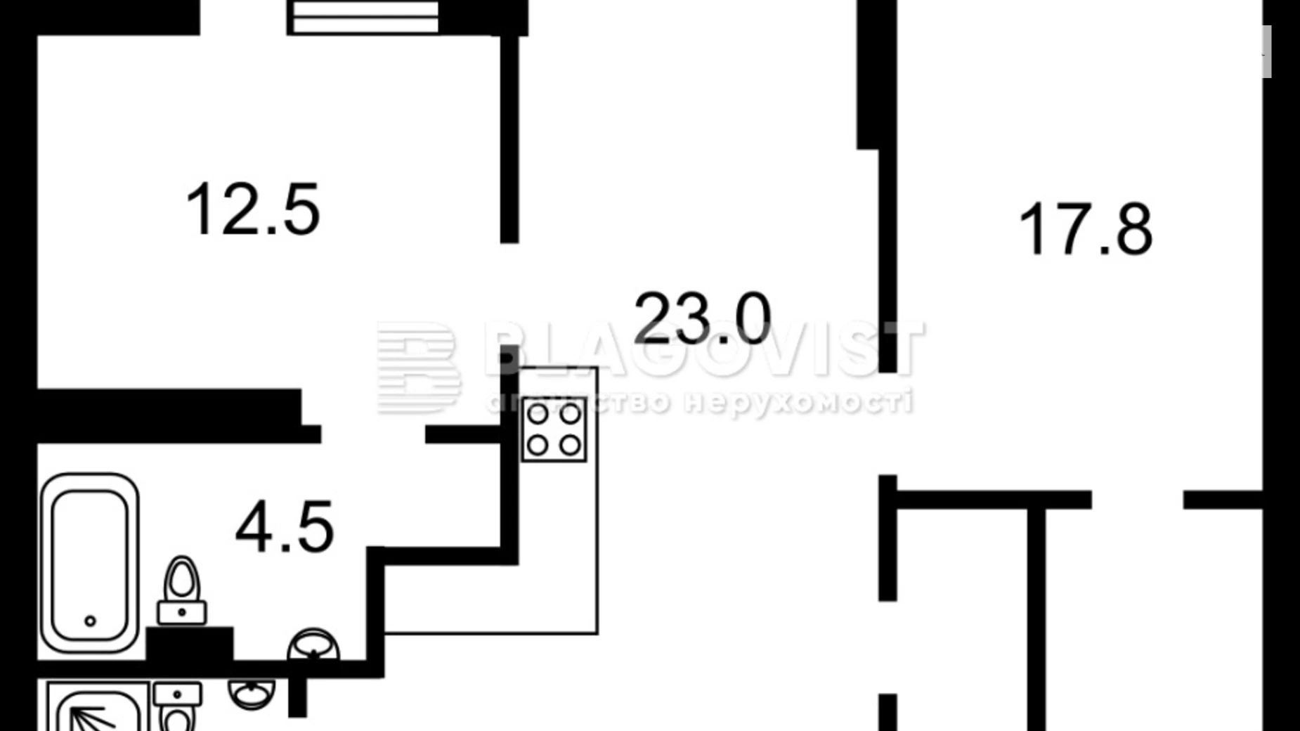 Продается 2-комнатная квартира 62 кв. м в Киеве, ул. Кадетский Гай, 10 - фото 2