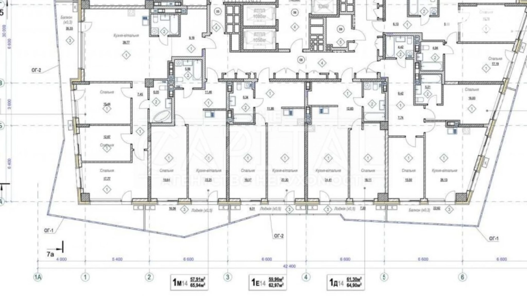 Продается 1-комнатная квартира 66 кв. м в Киеве, ул. Коновальца Евгения, 19 - фото 3