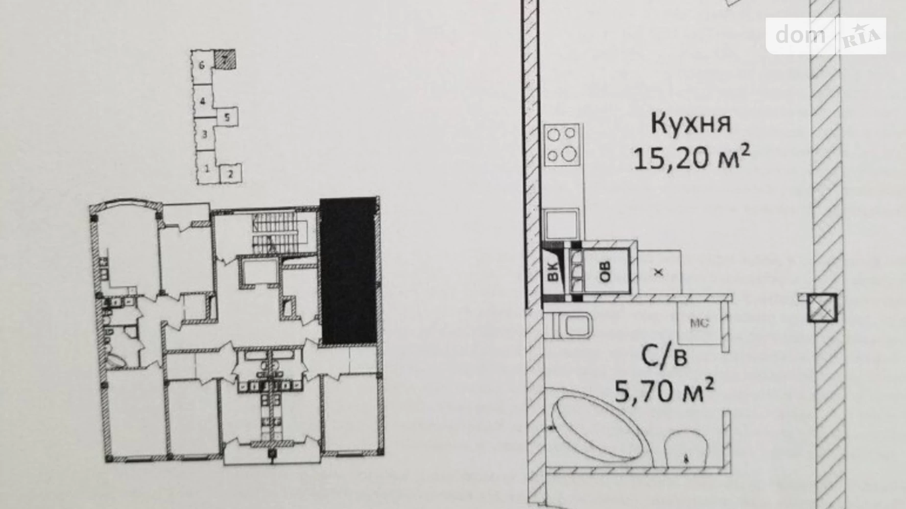 Продается 1-комнатная квартира 33 кв. м в Одессе, ул. Еврейская, 3 - фото 5