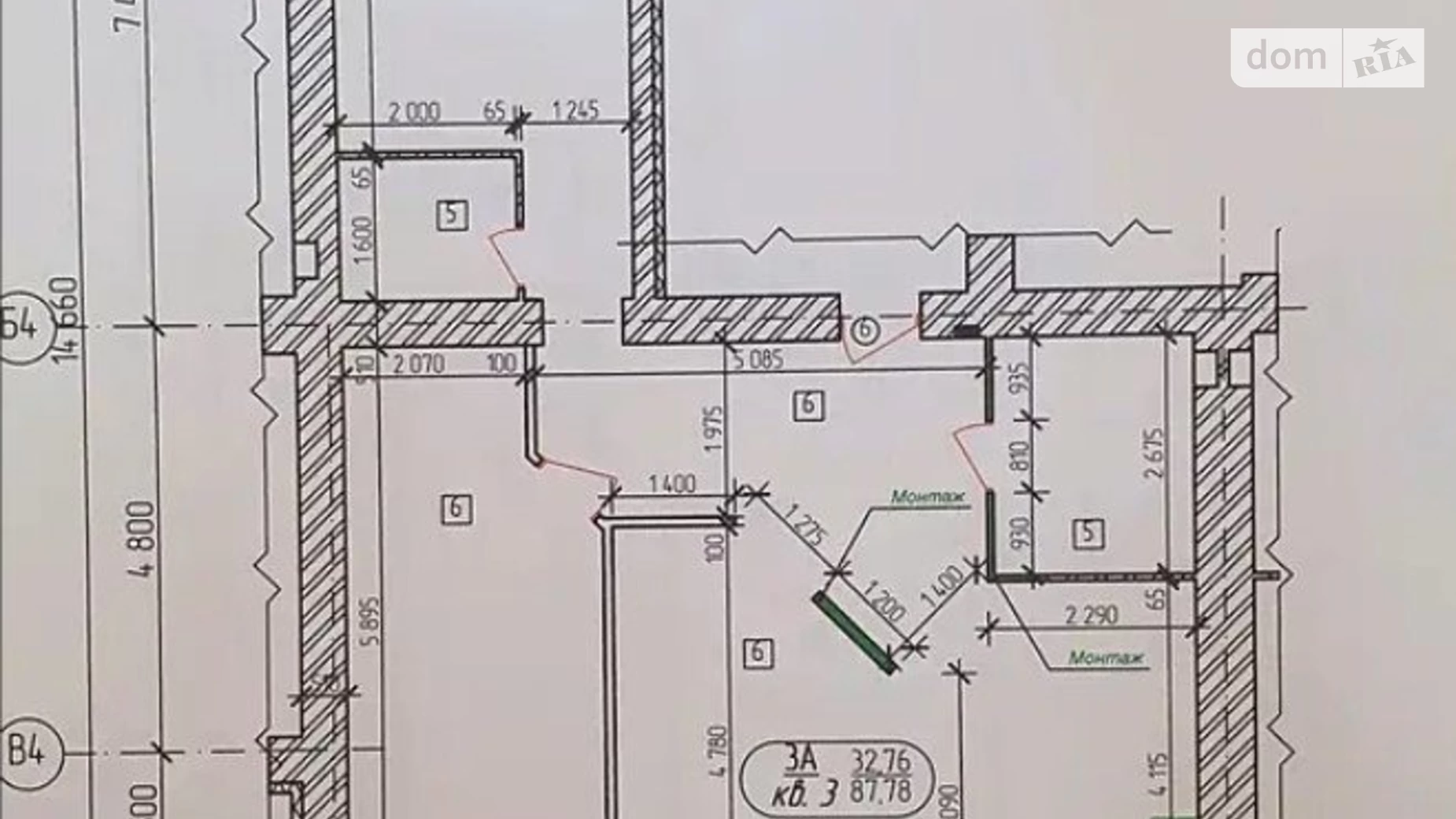 Продается 3-комнатная квартира 88 кв. м в Виннице, ул. Академика Янгеля