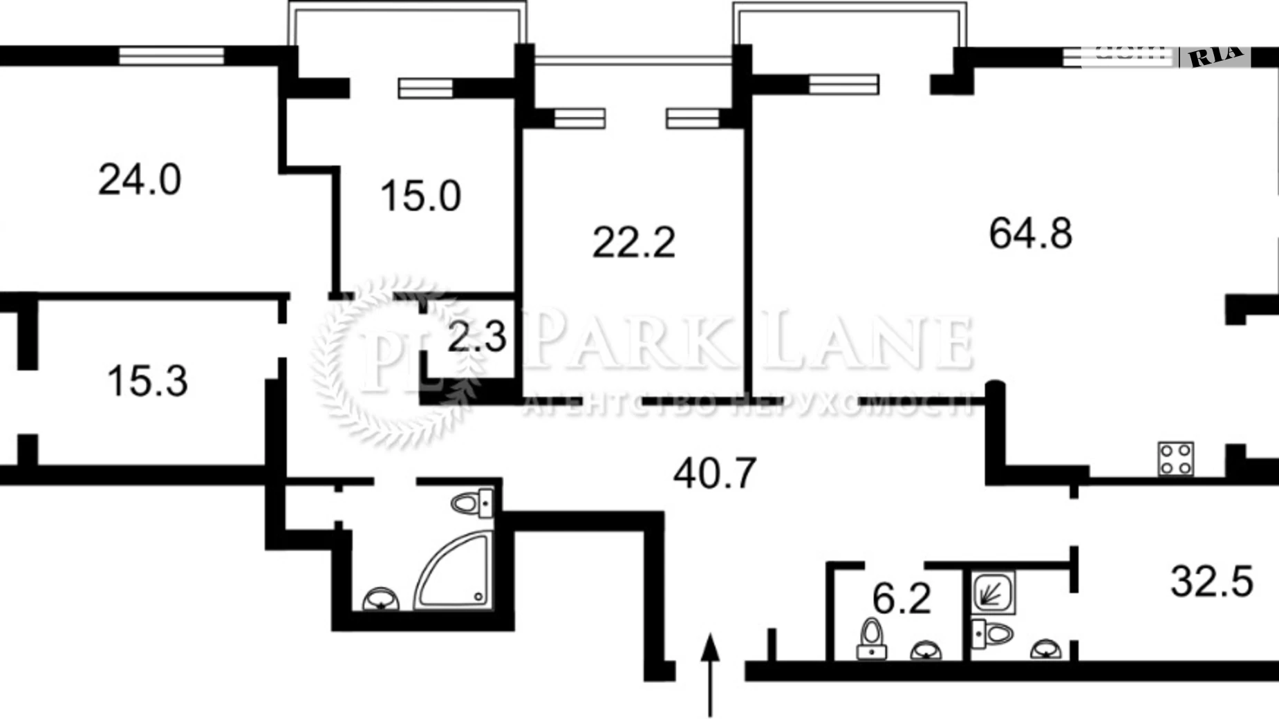 Продается 6-комнатная квартира 240 кв. м в Киеве, ул. Дмитриевская, 17А