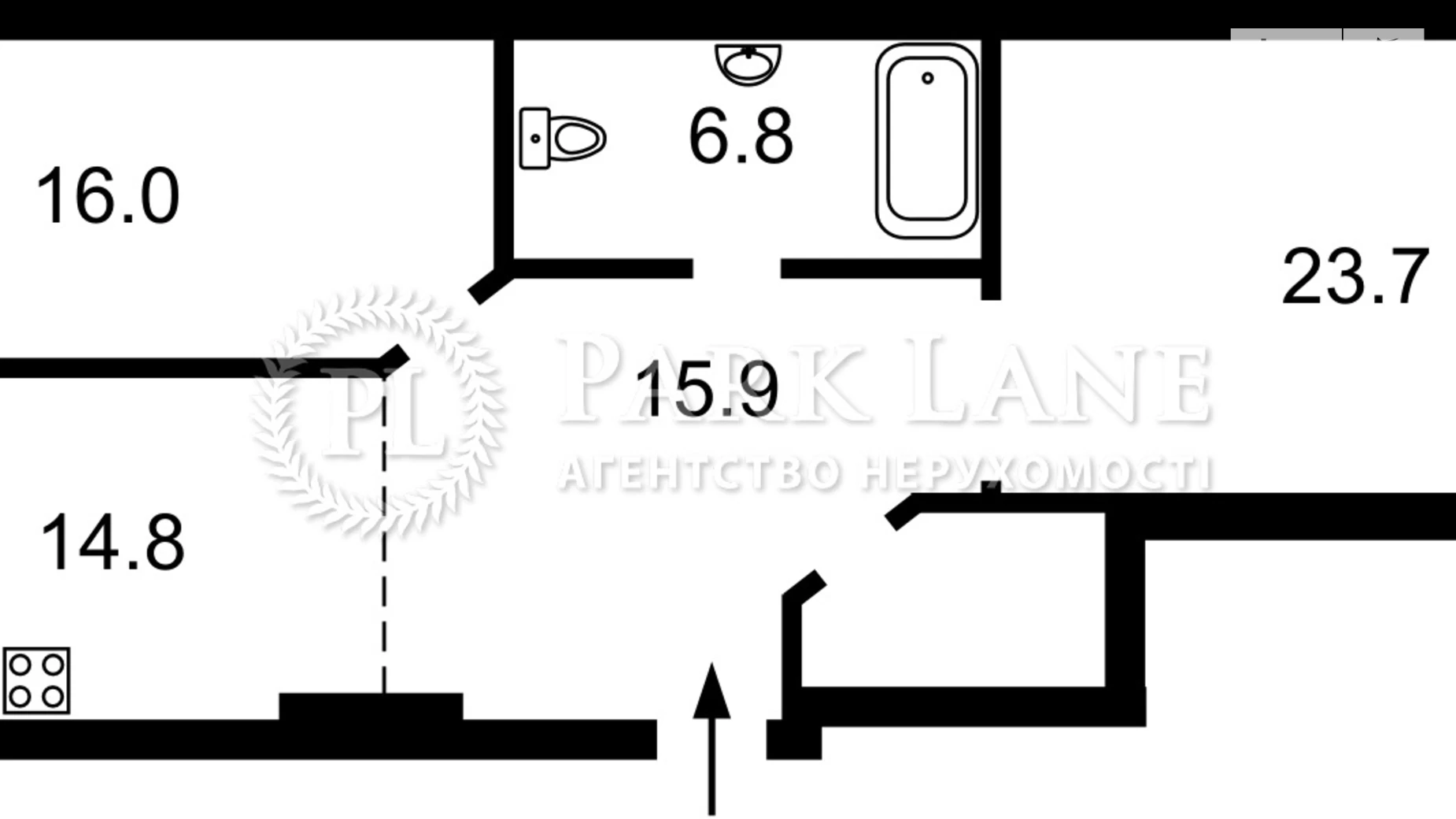 Продается 2-комнатная квартира 82 кв. м в Киеве, ул. Дашавская, 25