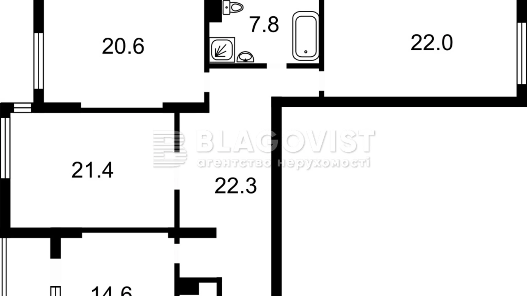 Продается 3-комнатная квартира 135 кв. м в Киеве, ул. Лейпцигская, 13А