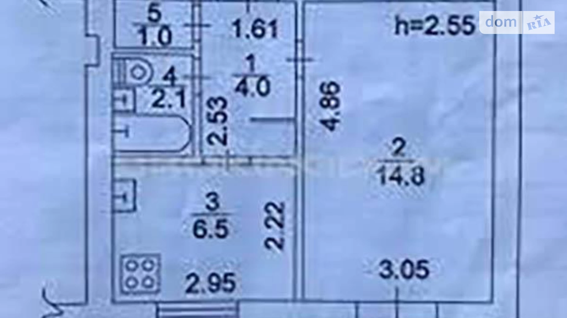 Продается 1-комнатная квартира 43 кв. м в Киеве, ул. Драгоманова, 12А - фото 2