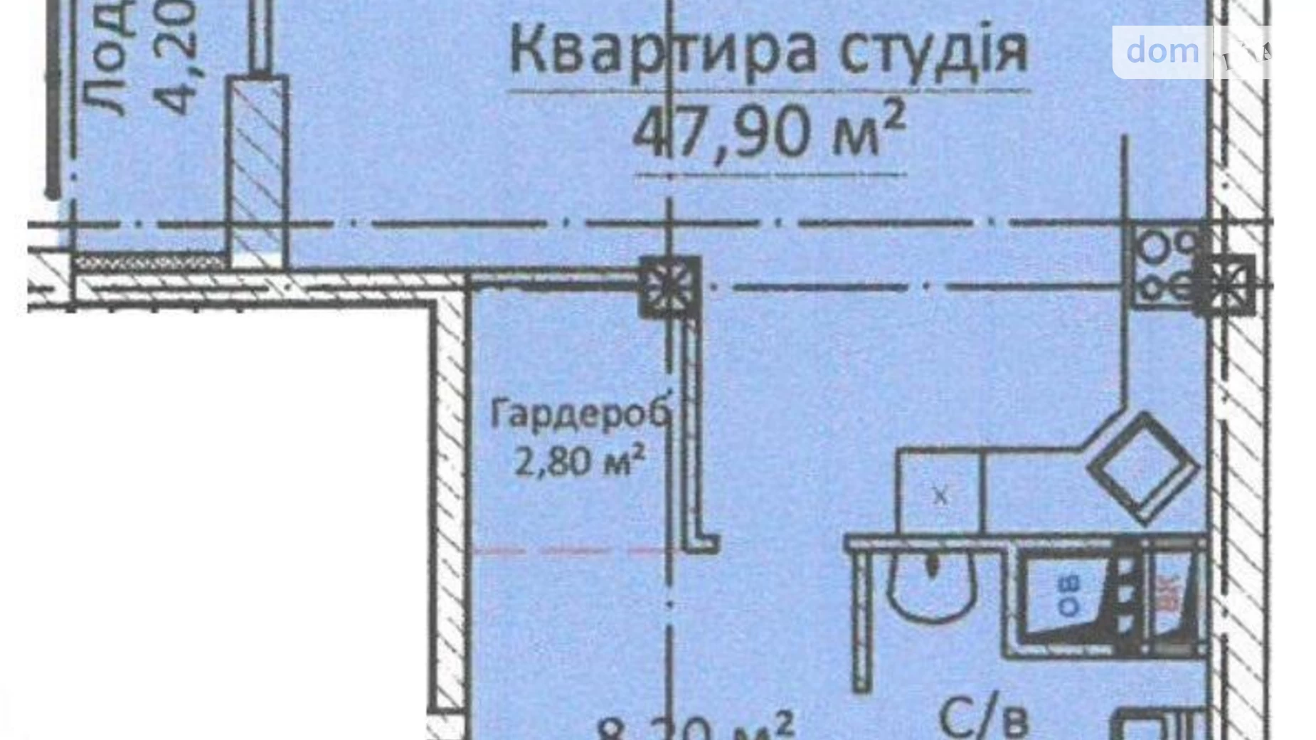 Продается 1-комнатная квартира 47 кв. м в Одессе, ул. Еврейская, 3 корпус 4