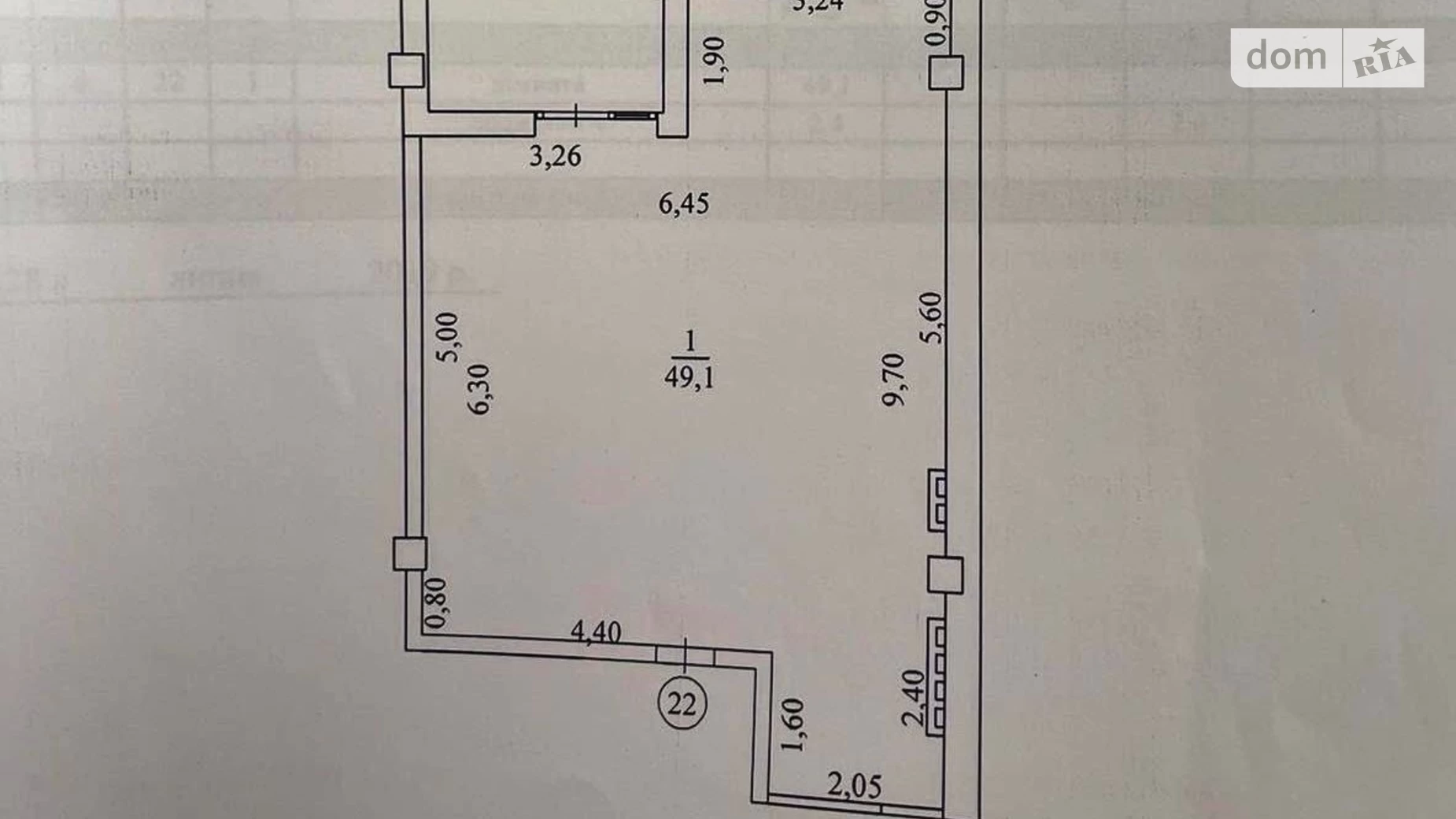 Продается 2-комнатная квартира 55 кв. м в Днепре, ул. Кулишивська, 24