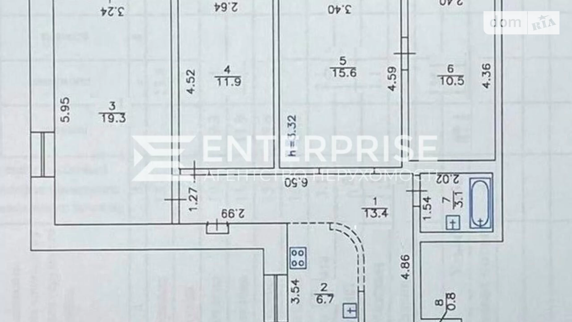 Продается 4-комнатная квартира 85 кв. м в Киеве, ул. Пирогова, 5 - фото 5