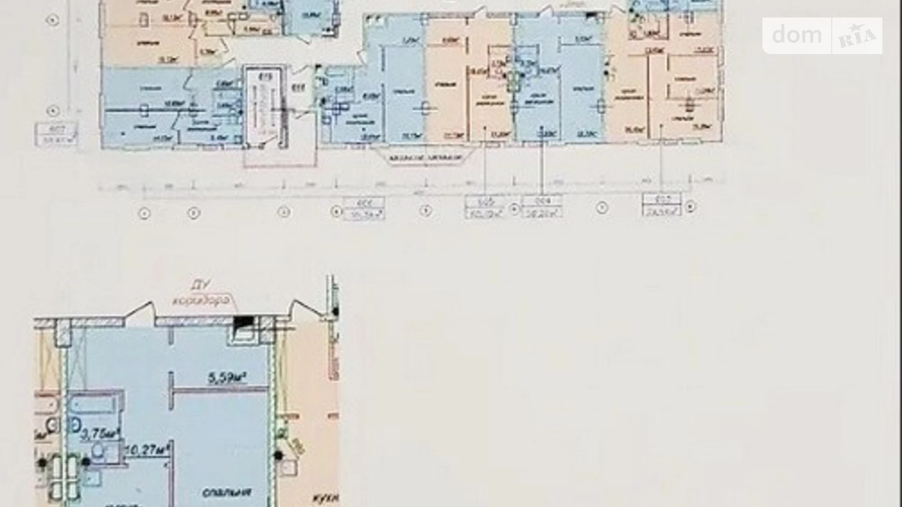 Продается 2-комнатная квартира 59.2 кв. м в Днепре, ул. Европейская, 5