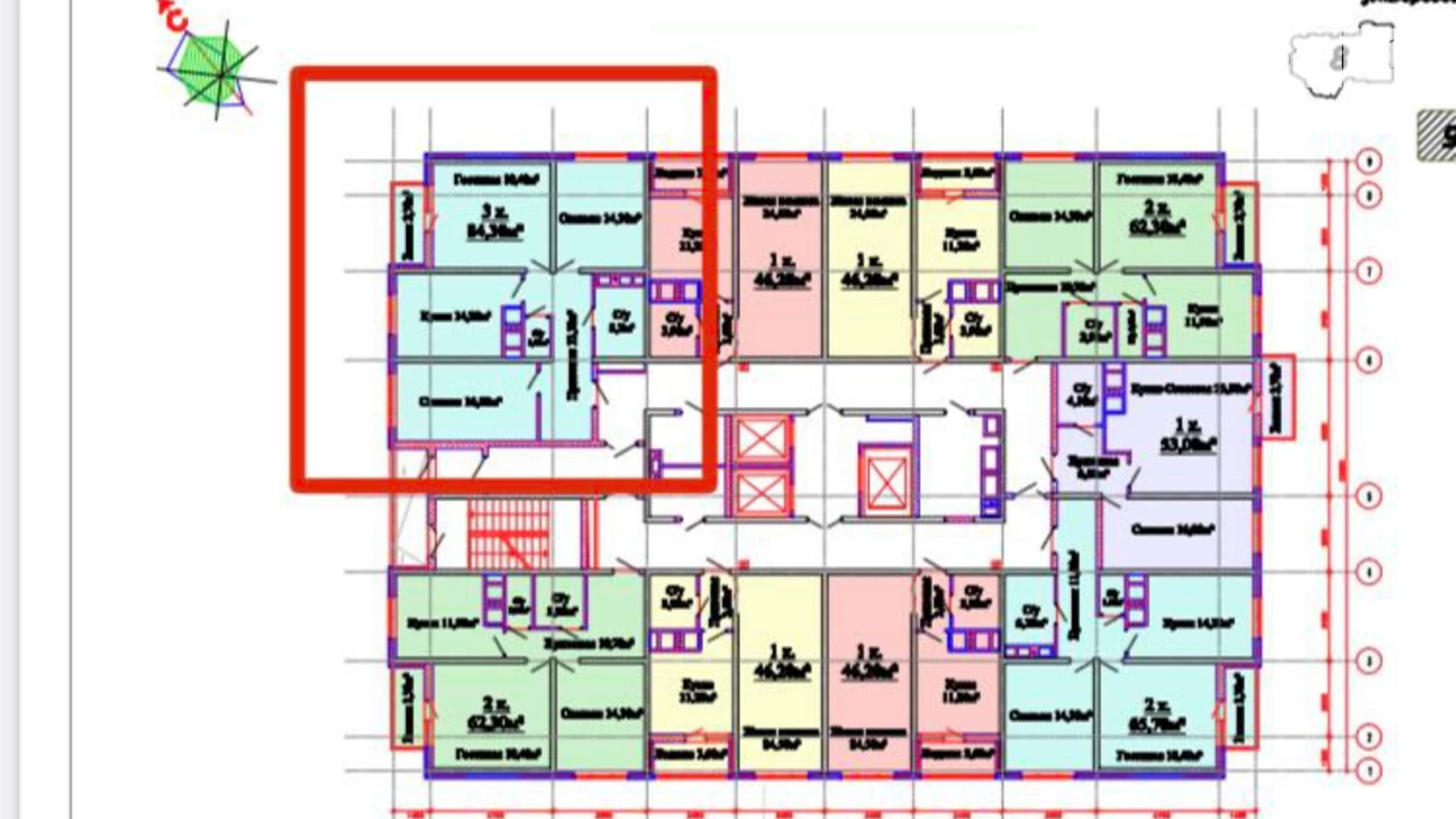 Продається 3-кімнатна квартира 85 кв. м у Одесі, вул. Люстдорфська дорога, 55