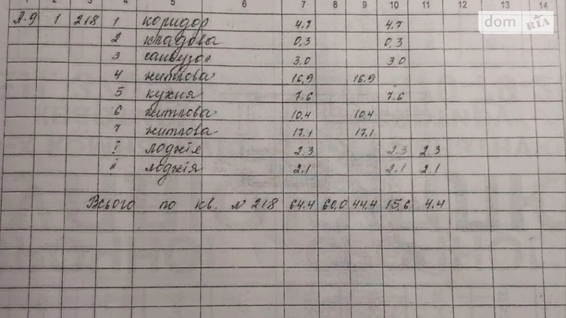 Продається 3-кімнатна квартира 64.4 кв. м у Дніпрі, просп. Слобожанський, 65