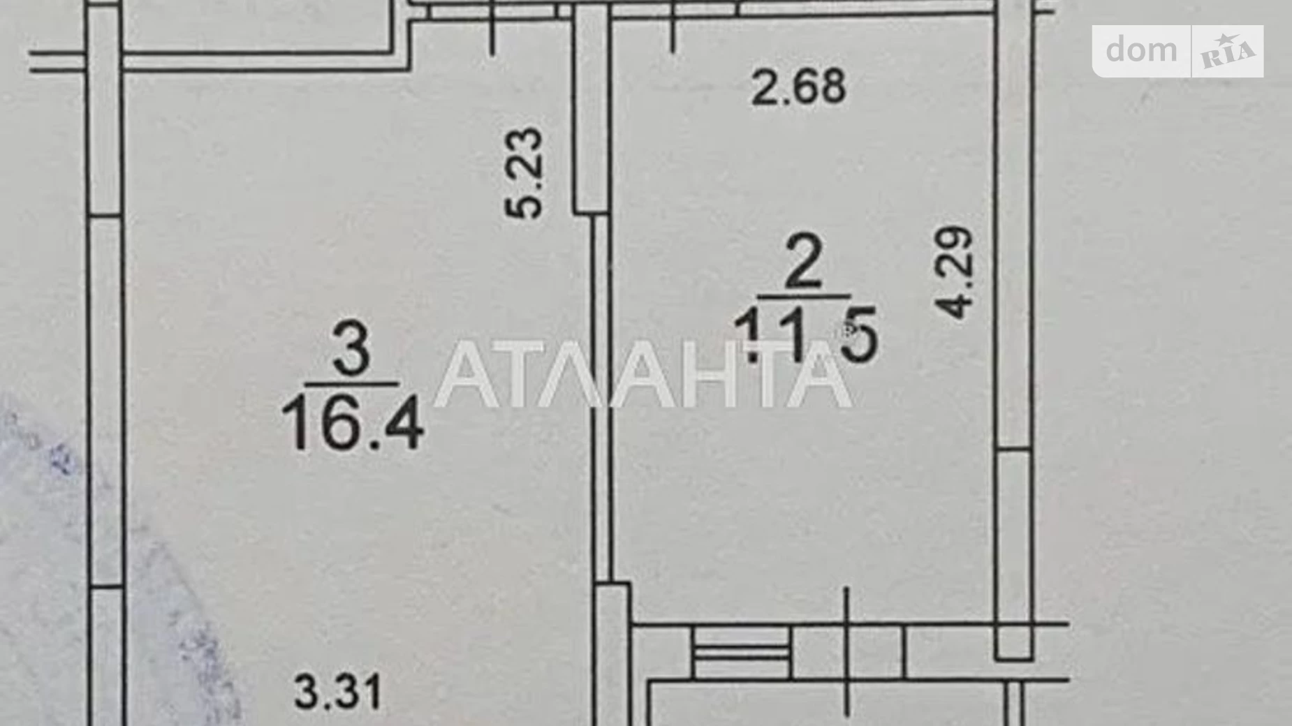 Продается 1-комнатная квартира 46 кв. м в Киеве, ул. Юрия Кондратюка, 1