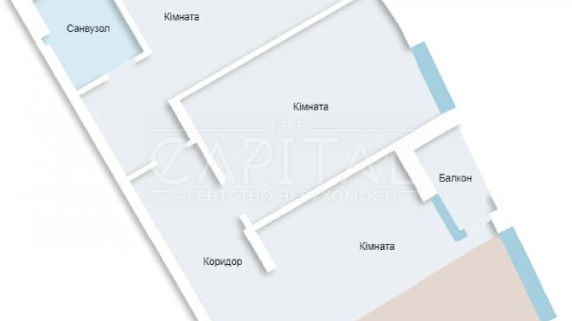 Продается 3-комнатная квартира 92 кв. м в Киеве, ул. Шолуденко, 30