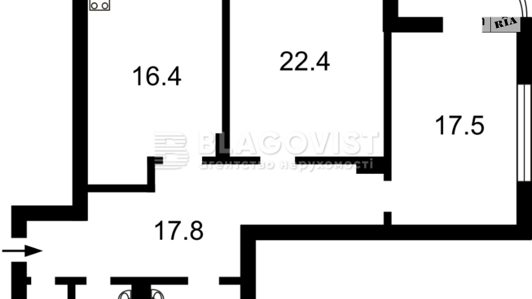 Продается 2-комнатная квартира 85 кв. м в Киеве, ул. Нежинская, 5 - фото 3