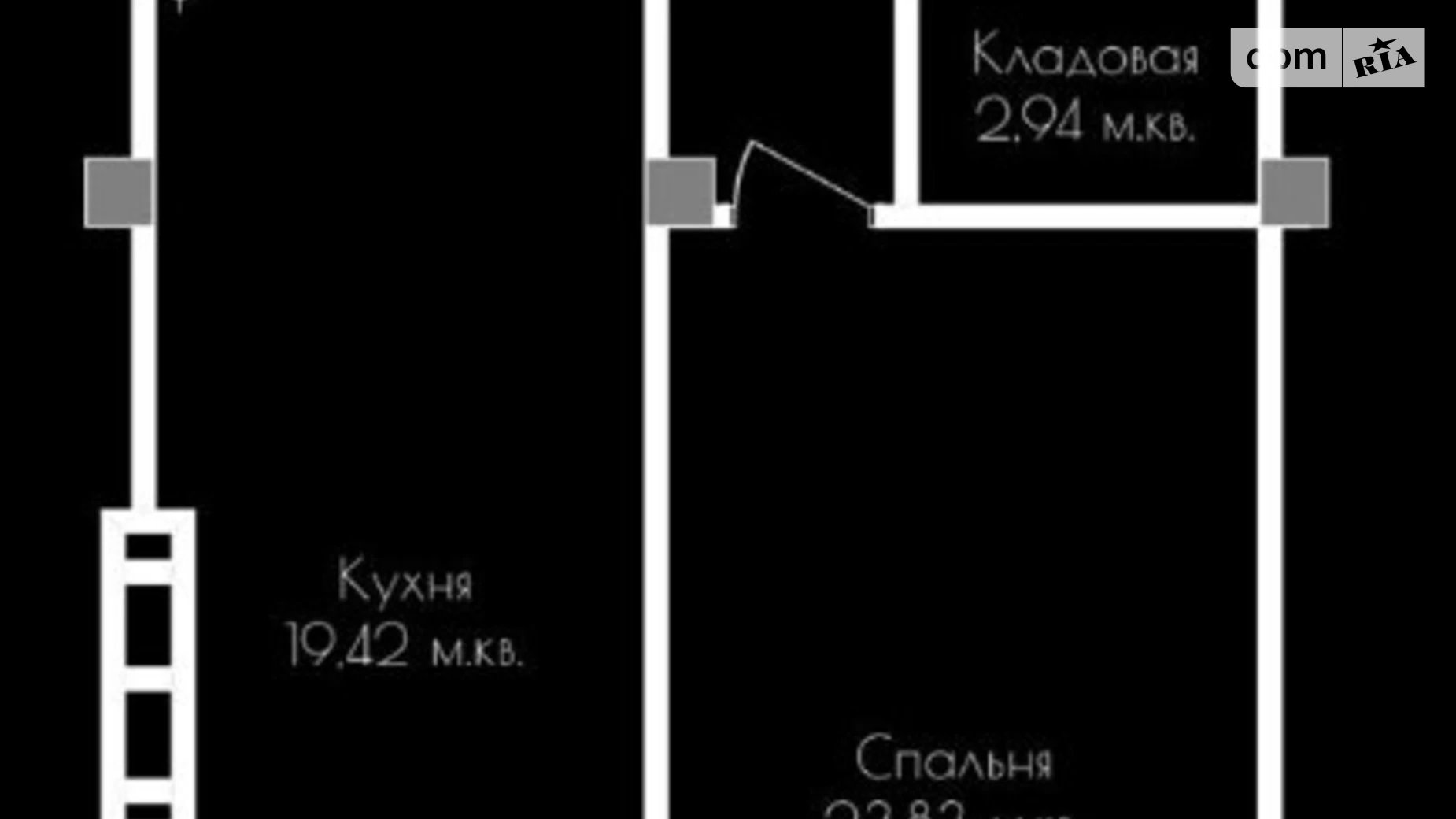 Продается 1-комнатная квартира 66.11 кв. м в Харькове, ул. Валентиновская, 15