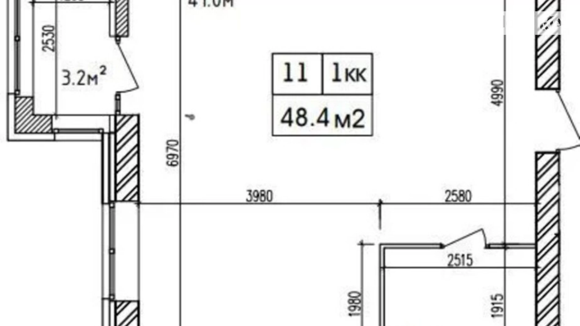 Продается 2-комнатная квартира 49.8 кв. м в Днепре, ул. Евгения Чикаленко(Аржанова), 1-3 - фото 5