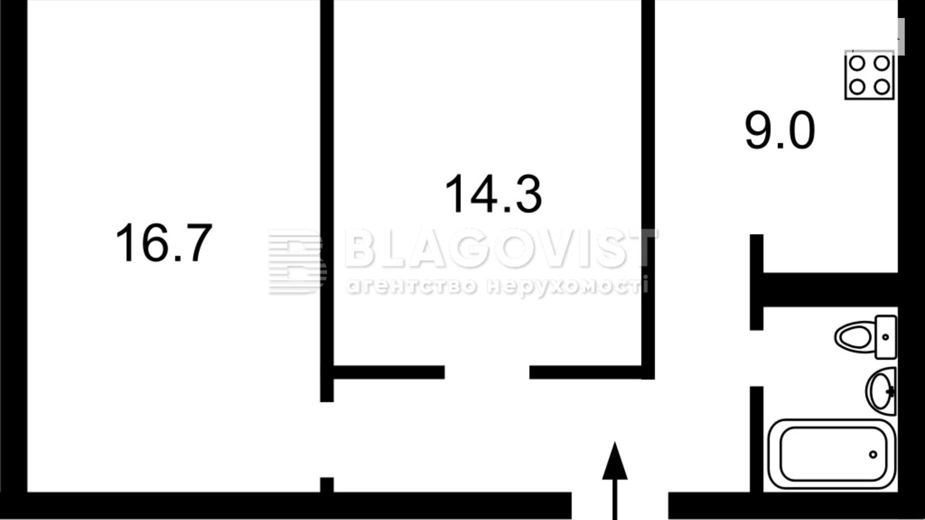 Продается 2-комнатная квартира 52 кв. м в Киеве, ул. Александра Конисского(Тургеневская), 2 - фото 2