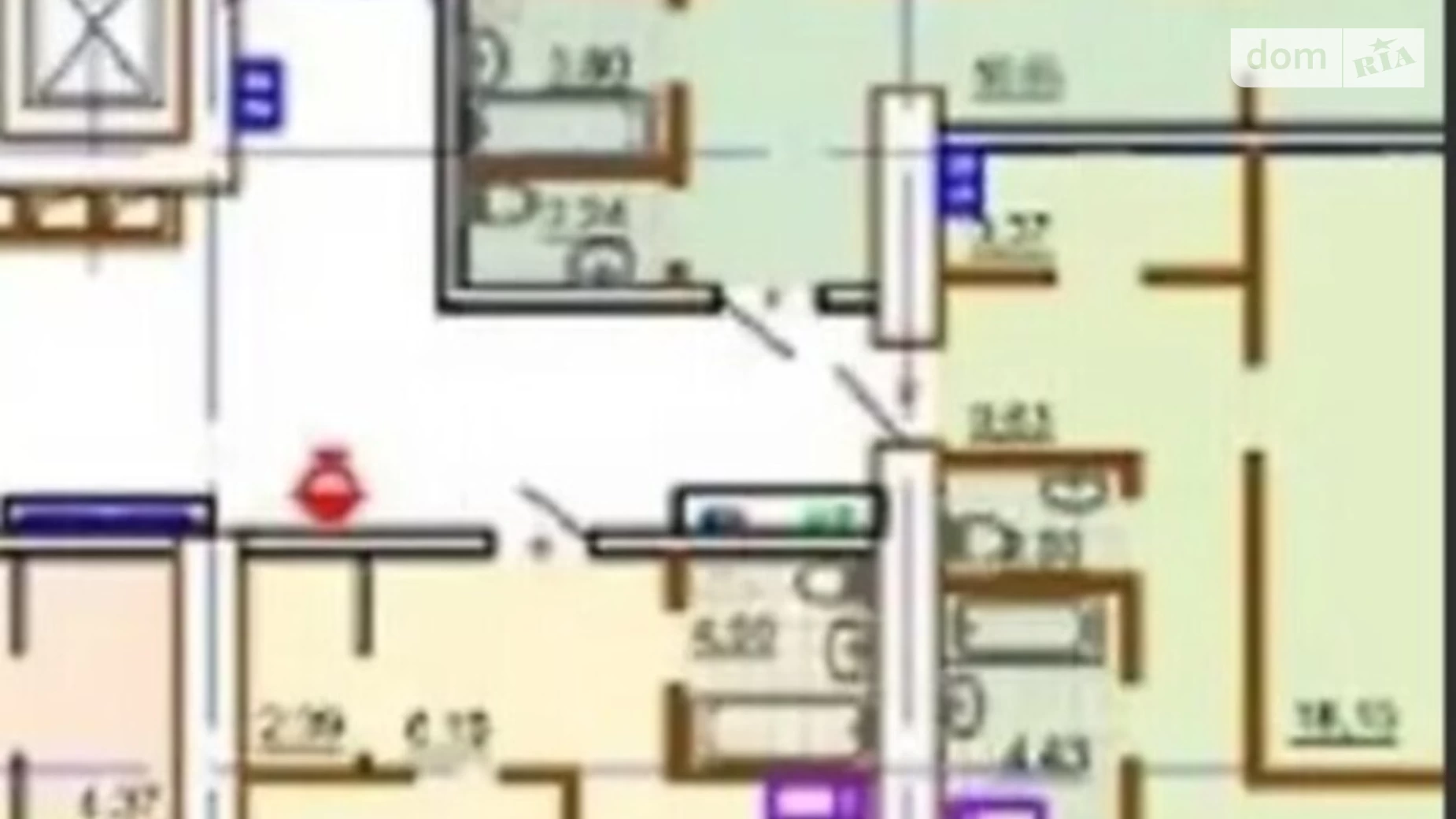 Продается 2-комнатная квартира 75 кв. м в Харькове, ул. Клочковская, 228