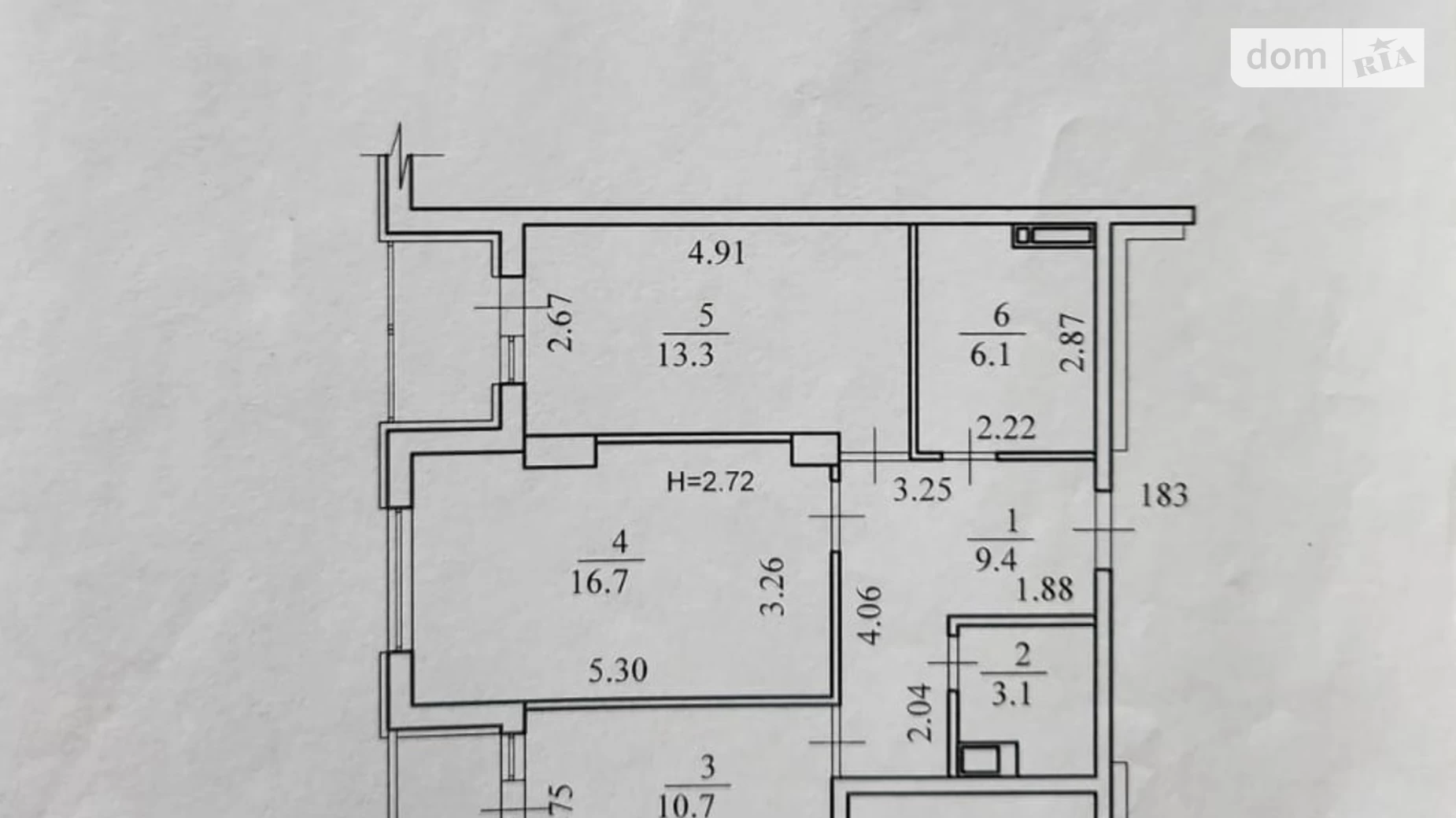 Продається 2-кімнатна квартира 64.5 кв. м у Харкові, вул. Академіка Павлова, 158 корпус 2 - фото 2