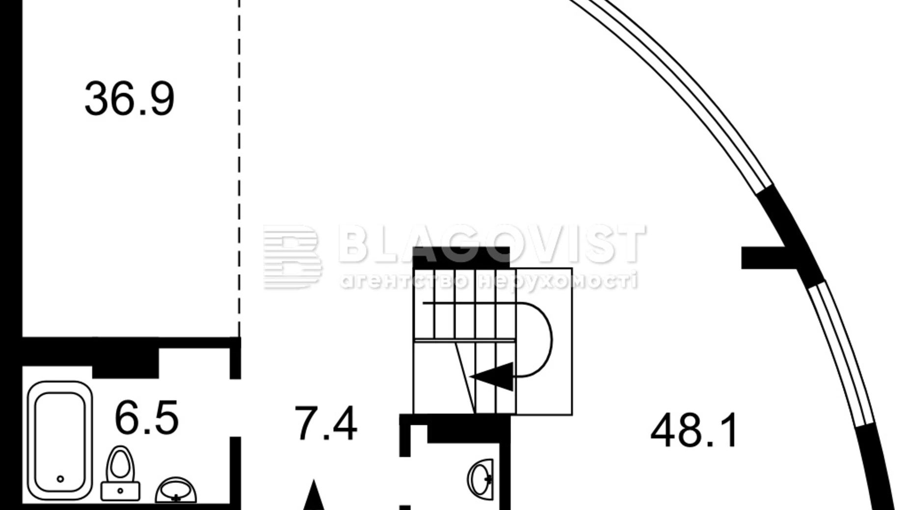 Продается 4-комнатная квартира 199 кв. м в Киеве, ул. Антоновича(Горького), 109 - фото 3