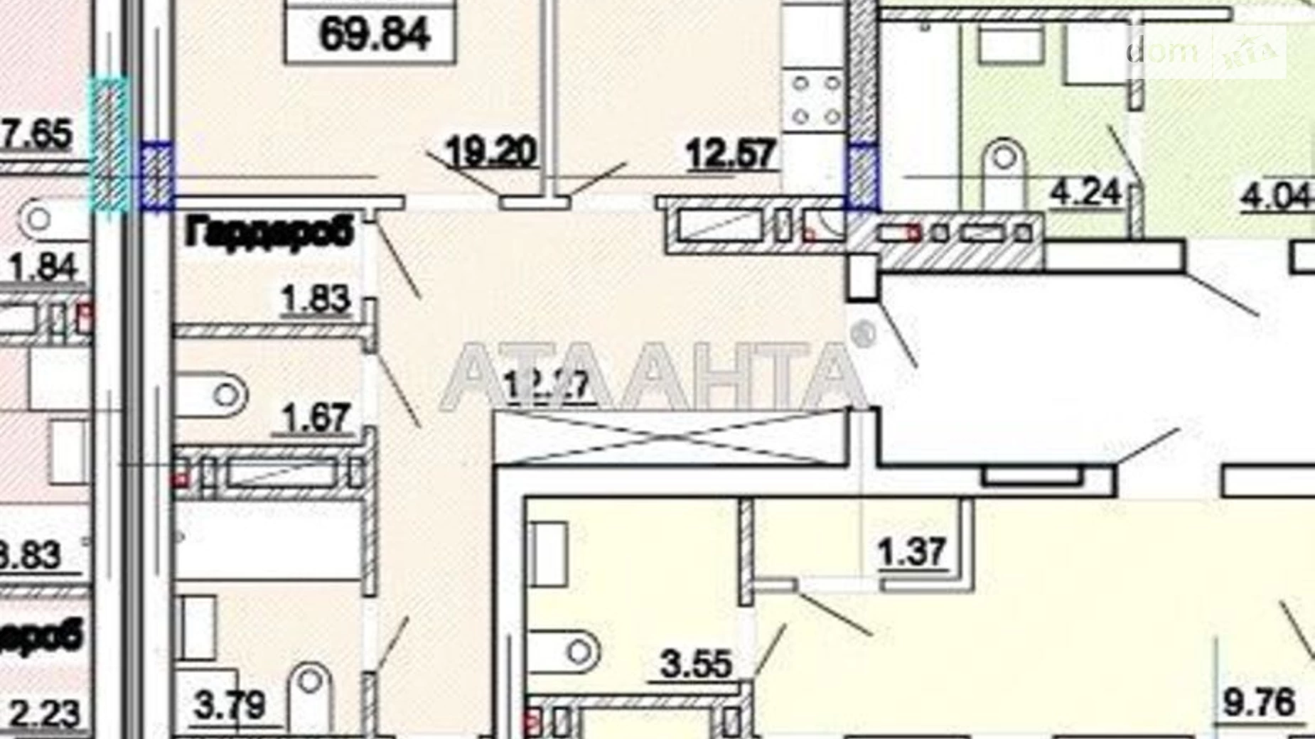 Продається 2-кімнатна квартира 69.8 кв. м у Львові, вул. Стуса Василя - фото 5