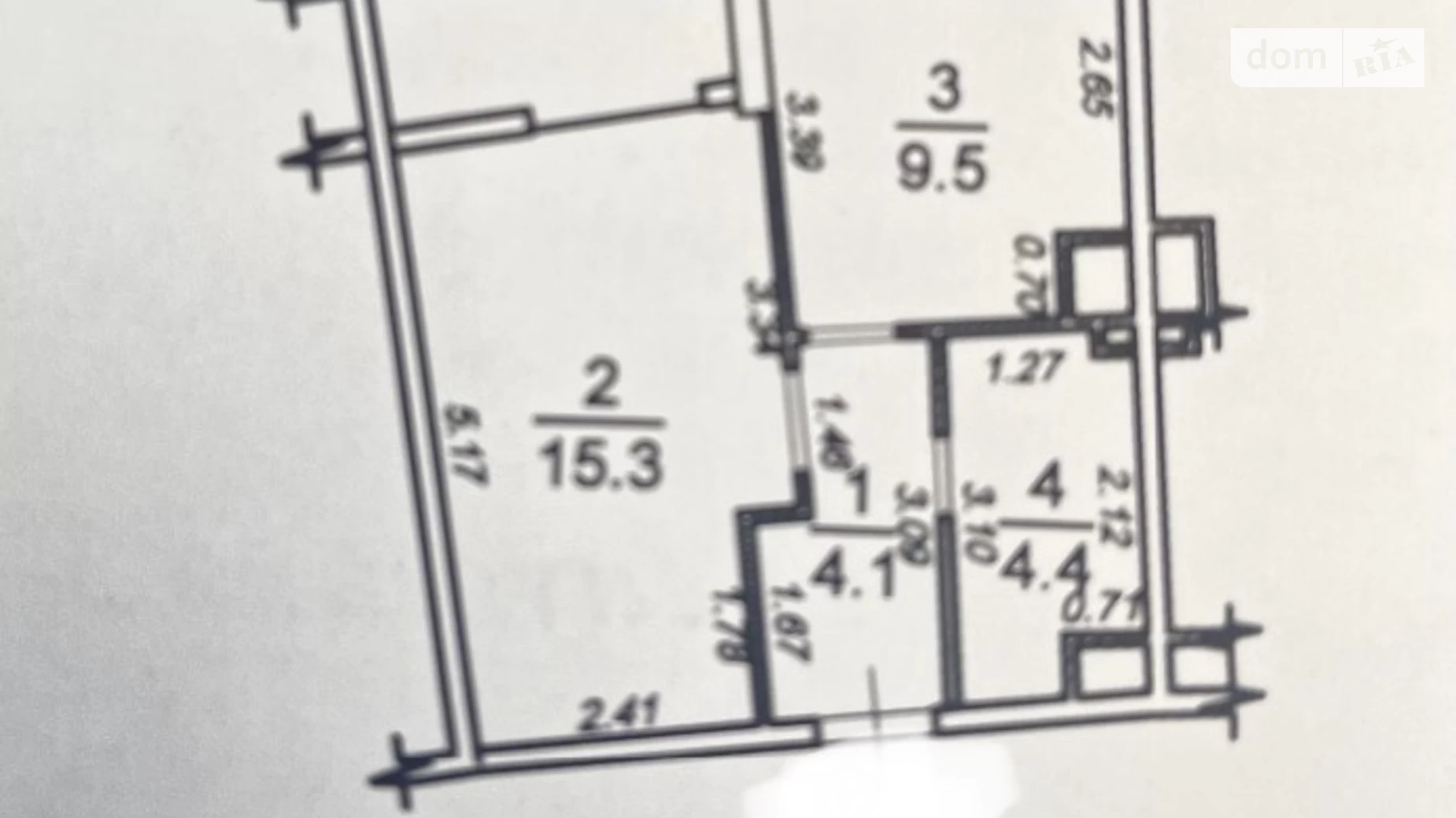 Продается 1-комнатная квартира 37.2 кв. м в Одессе, ул. Жемчужная, 1 - фото 2