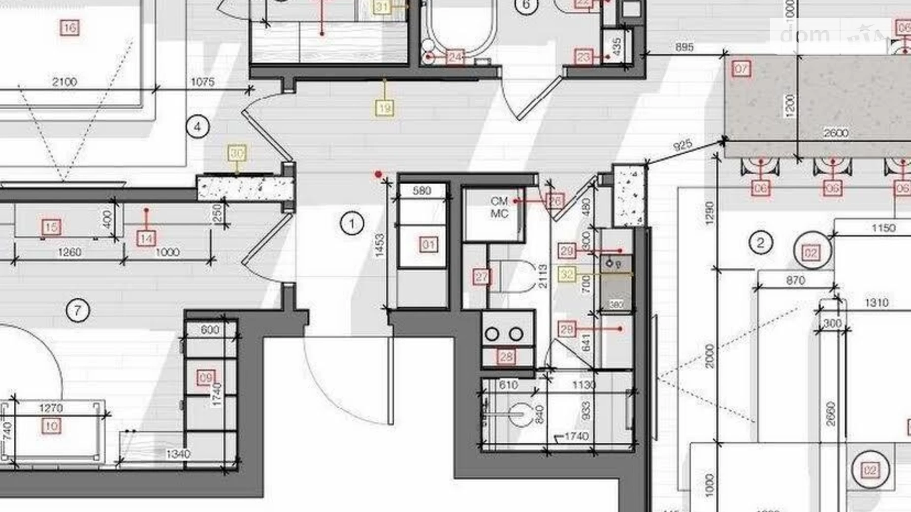 Продается 3-комнатная квартира 92 кв. м в Киеве, ул. Набережно-Рыбальская, 3 - фото 5