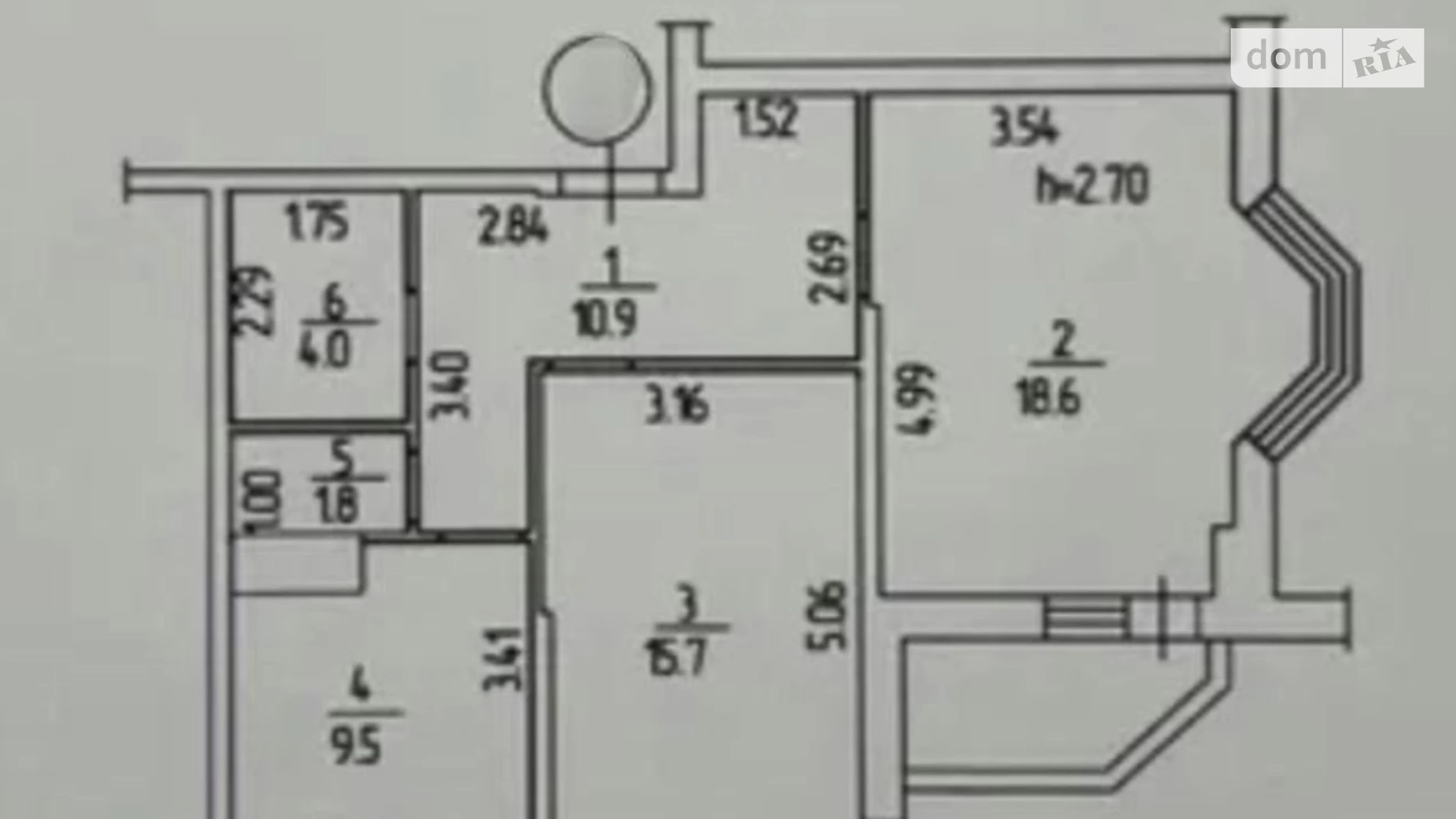 Продается 2-комнатная квартира 62 кв. м в Одессе, Овидиопольская дор., 3