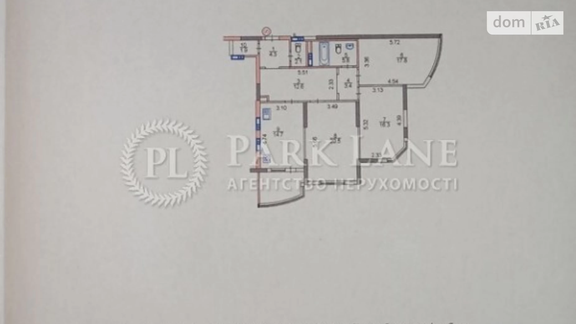 Продается 3-комнатная квартира 105 кв. м в Киеве, ул. Драгоманова, 40Ж - фото 5