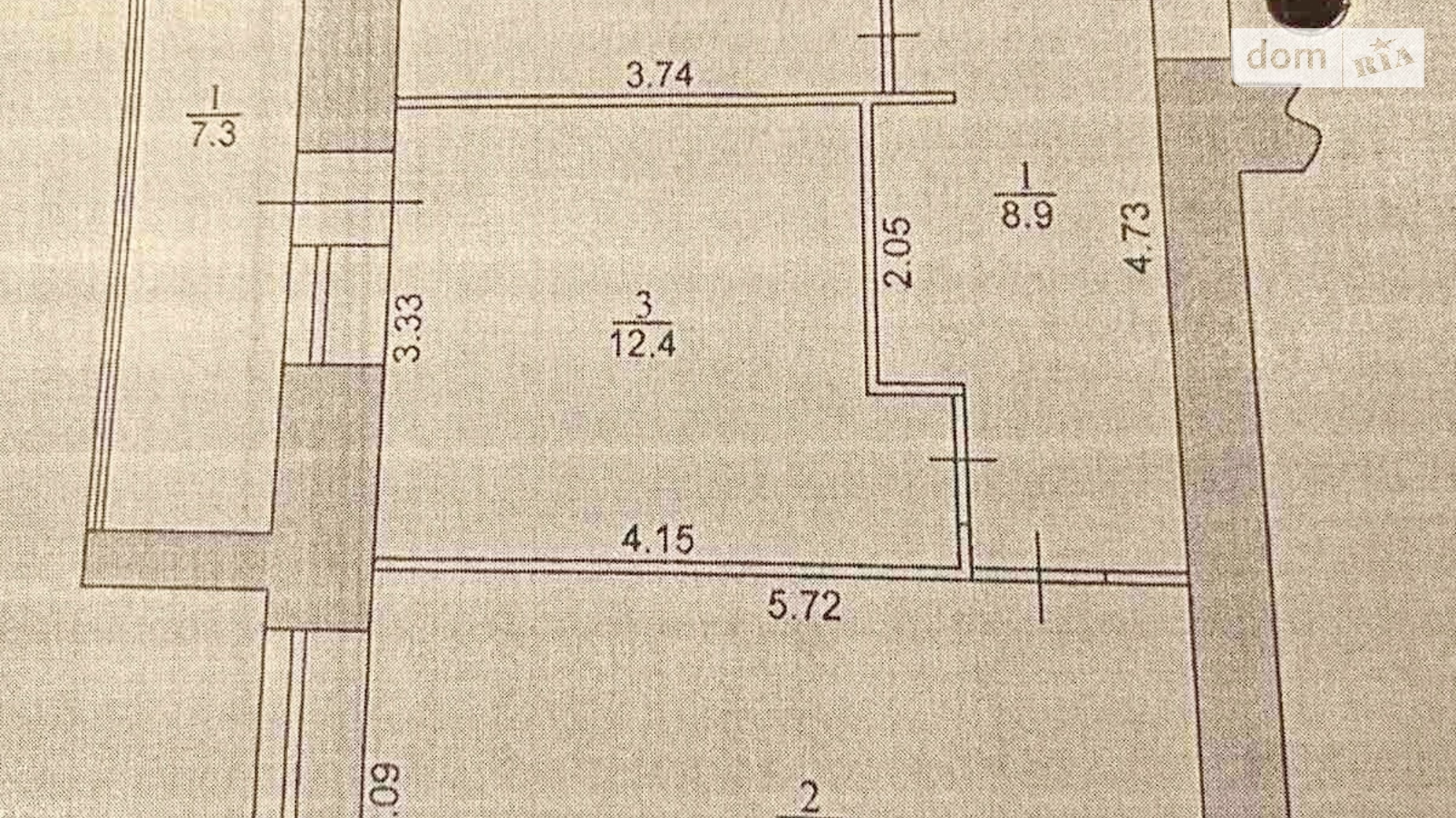 2-кімнатна квартира 64.5 кв. м у Тернополі, Підволочиське шосе