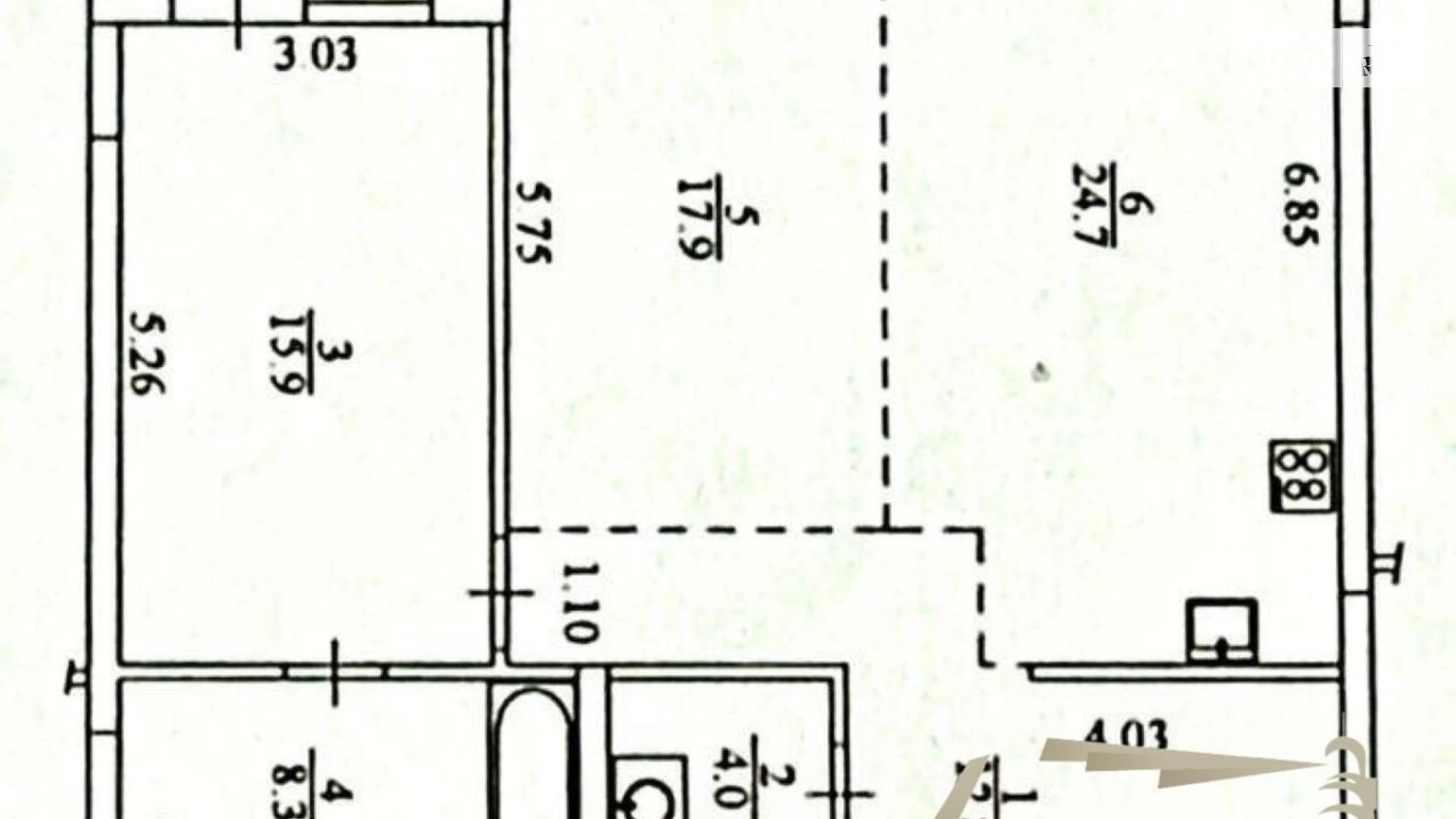 Продается 2-комнатная квартира 86 кв. м в Киеве, ул. Ивана Федорова, 2А - фото 3