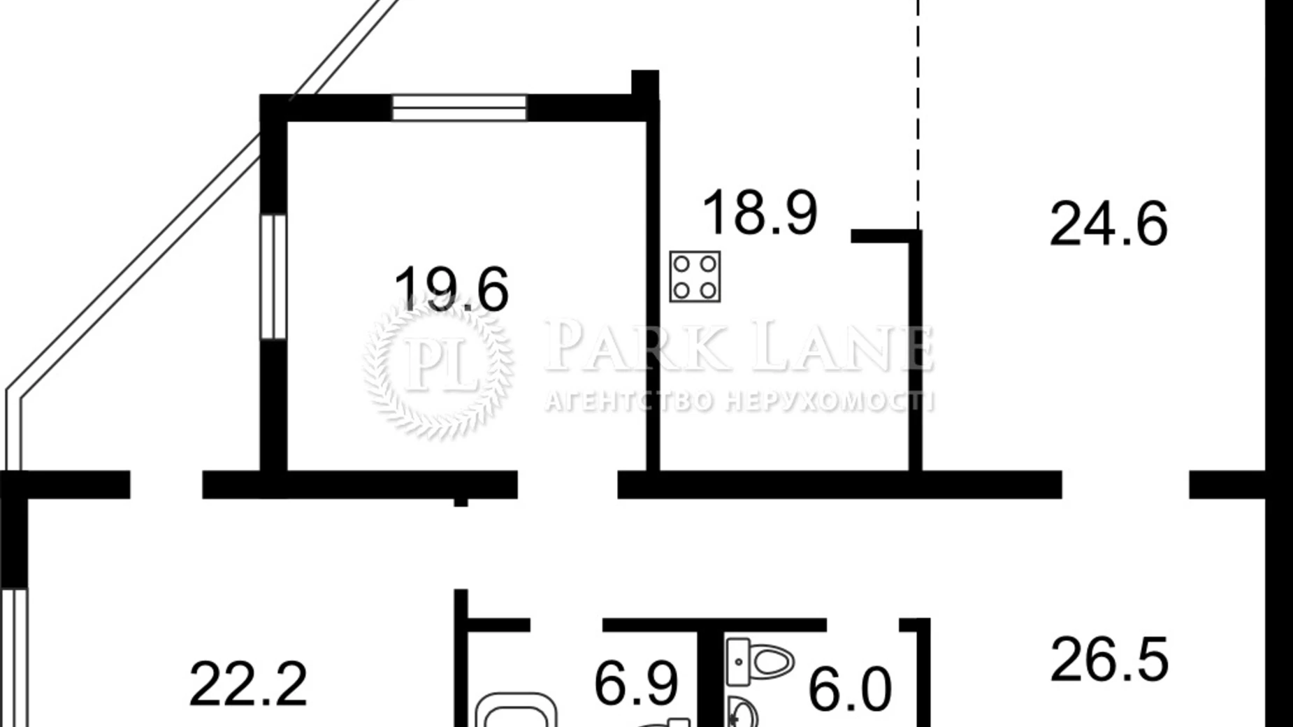 Продается 3-комнатная квартира 132 кв. м в Киеве, просп. Владимира Ивасюка, 12Д