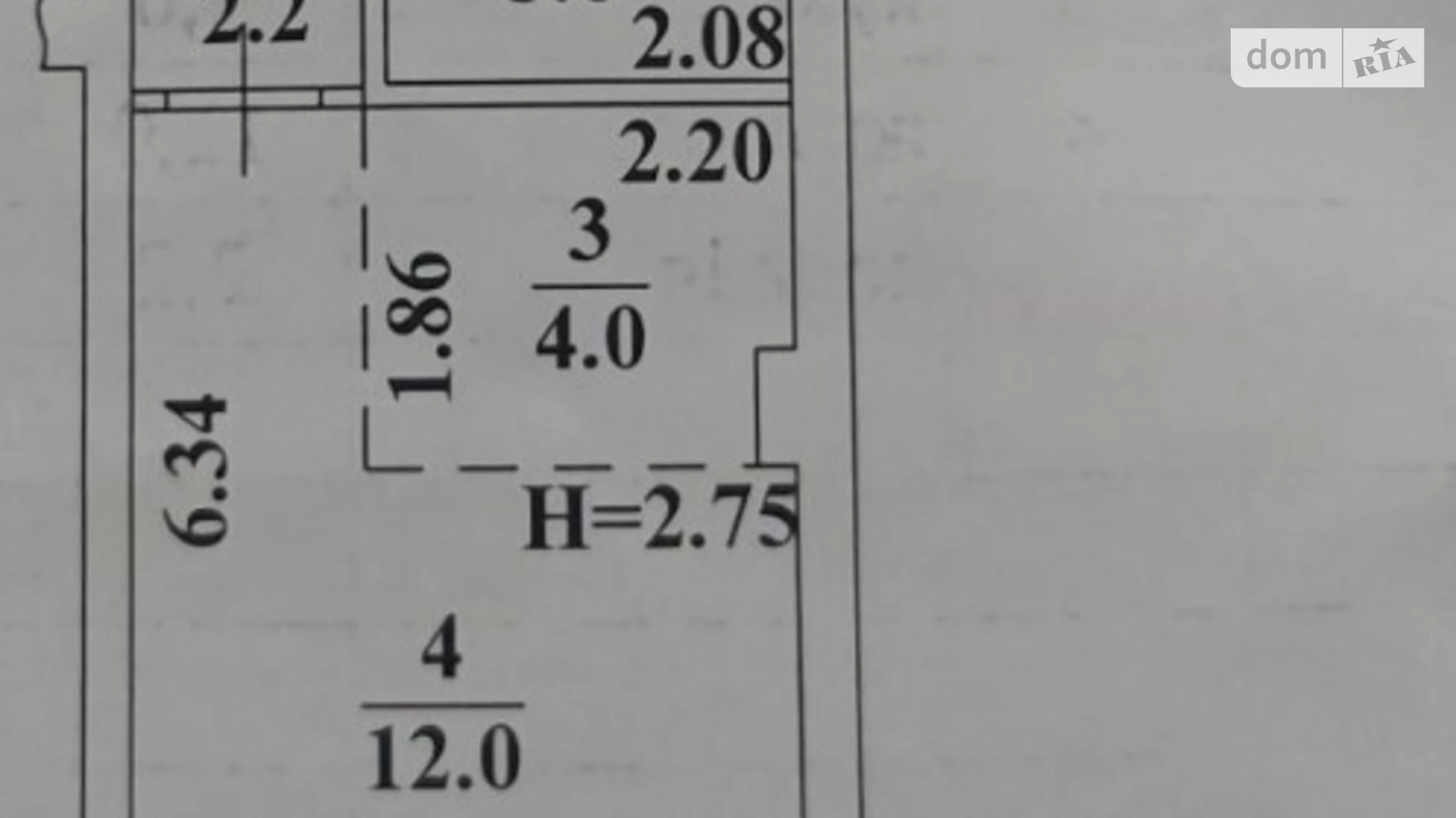 Продається 1-кімнатна квартира 24 кв. м у Одесі, вул. Академіка Сахарова, 9