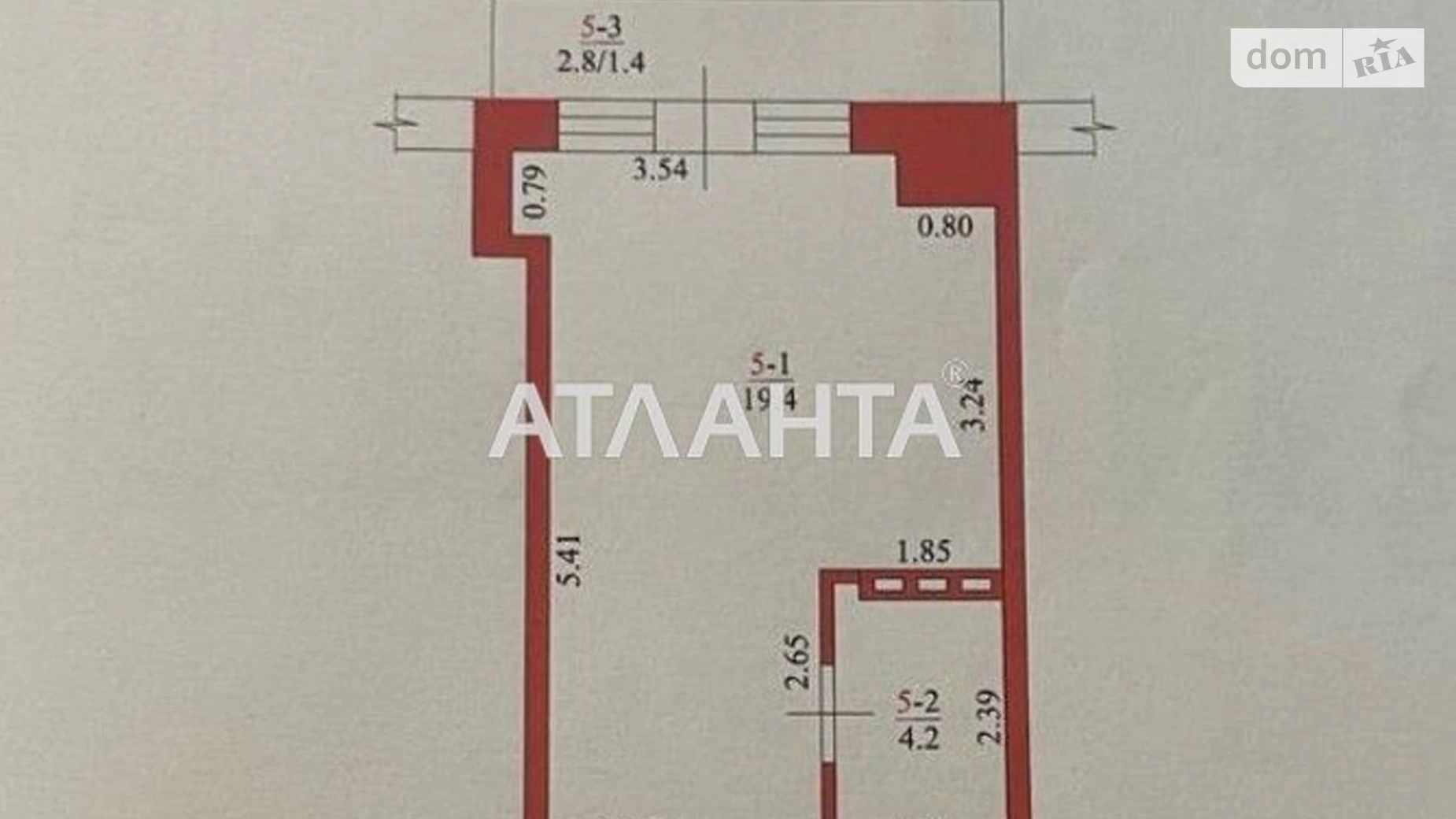 Продається 1-кімнатна квартира 25 кв. м у Одесі, просп. Шевченка, 30